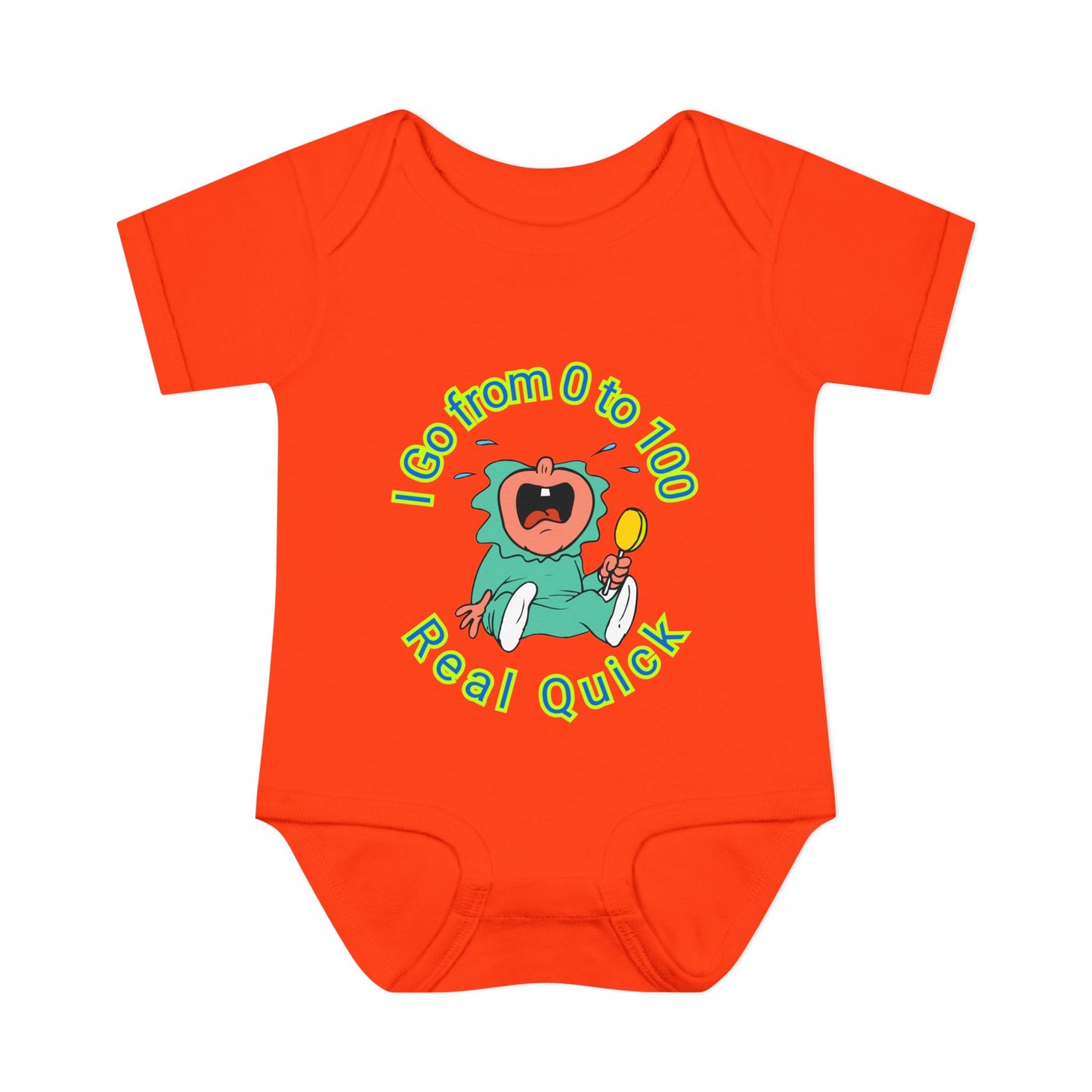 Funny Baby Onesies from 0 to 24 Months, Cute Colorful Baby Onesies for Boy or Girl, From 0 to 100 Real Quick, Newborn Baby Shower Gifts