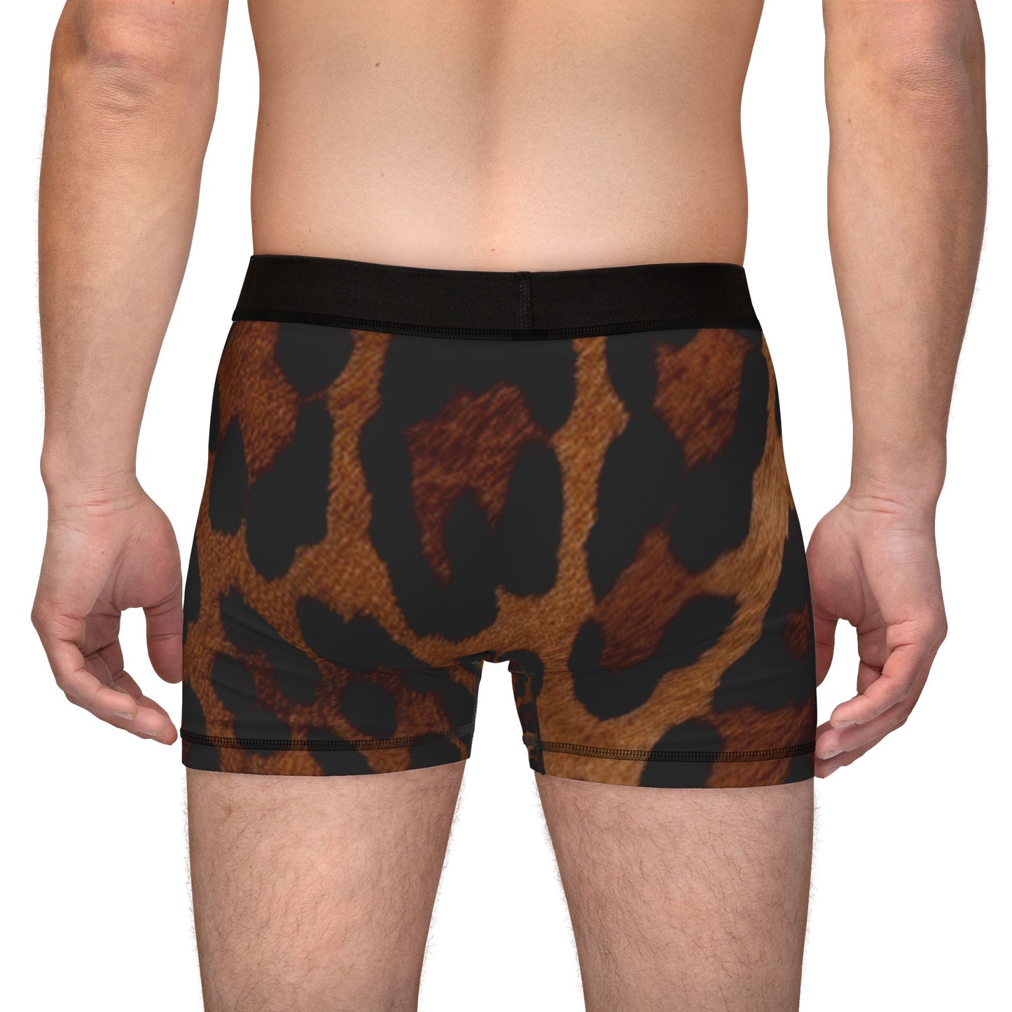 Wild Safari Men's Boxers, Animal Print Underwear, Leopard Print Fashionable Loungewear, Birthday Gift for Him, Comfortable Everyday Essentials