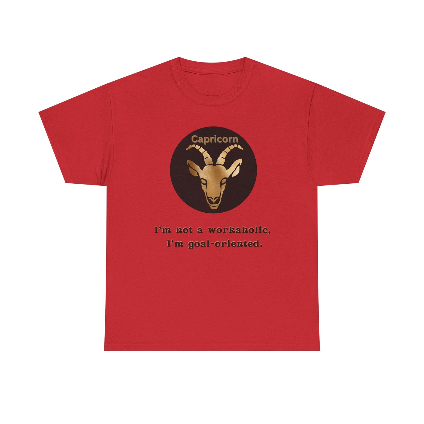 Capricorn T-Shirt, Capricorn Horoscope Gifts, Birth Month Gifts, Zodiac Sign T-Shirt Gifts, Astrology T-Shirt, Unisex Heavy Cotton Tee