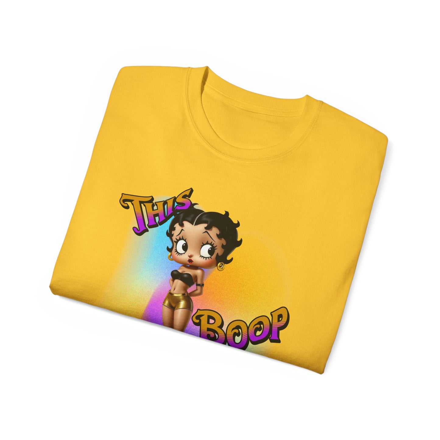 Retro Betty Boop Cartoon Tee, Fun Skater Themed T-Shirt, Vintage Skater Girl Shirt, Casual Wear, Betty Boop Design, Perfect Gift for Skater Fans