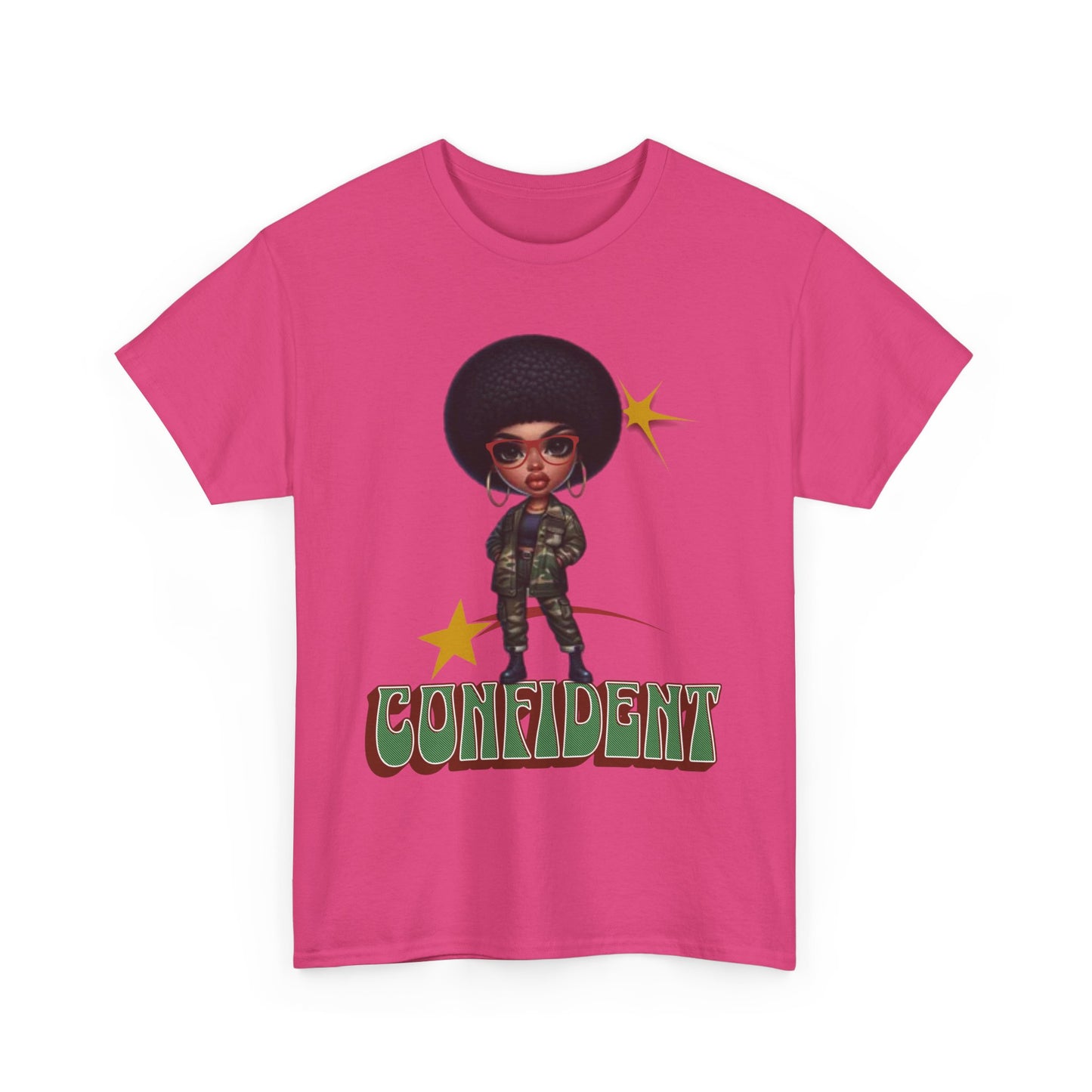 Black Femininity and Individuality, Black Women Confidence Shirt, Melanin Shirt for Black Women, Black Girl Magic T-Shirts, Confident T-Shirt