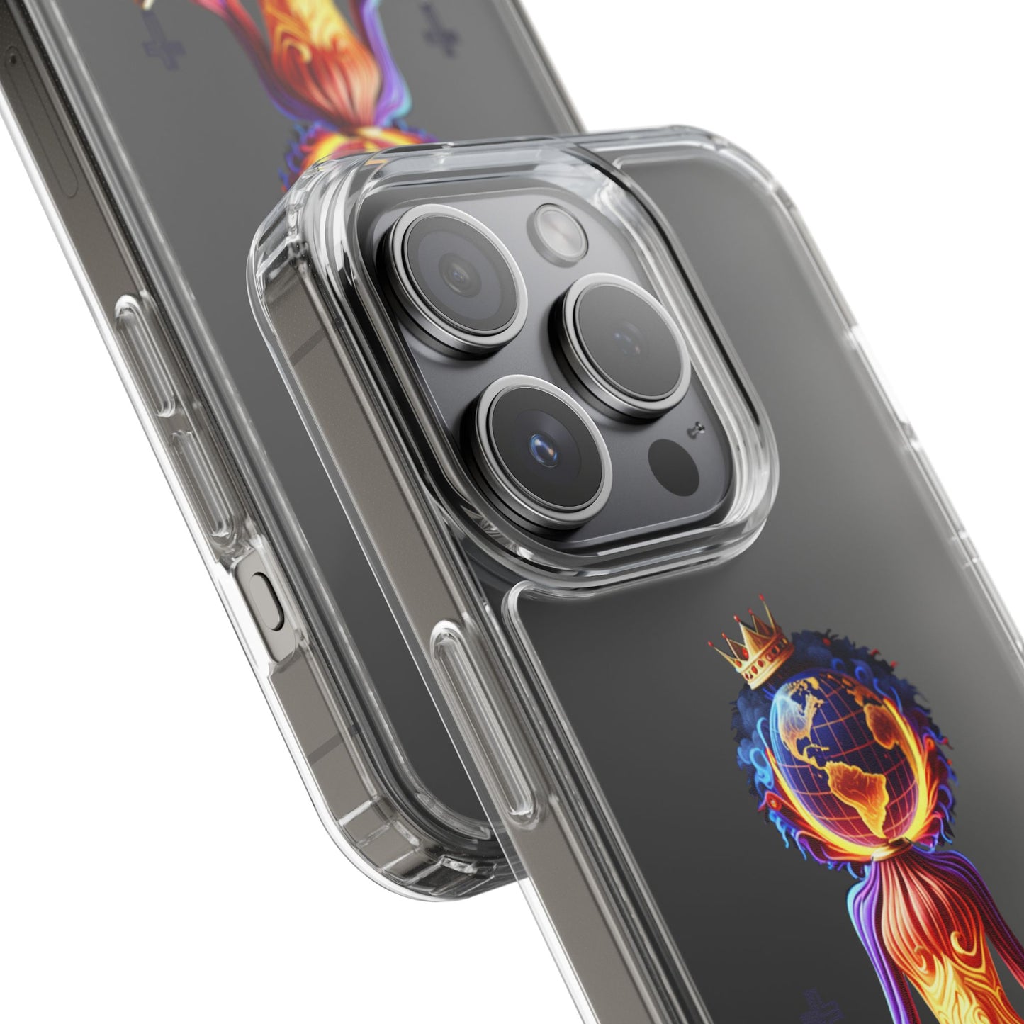 "Heavy is the Head" Clear Cellphone Case Cases, Inspirational Cellphone Case for iPhone and Samsung Phones, Custom Cellphone Case