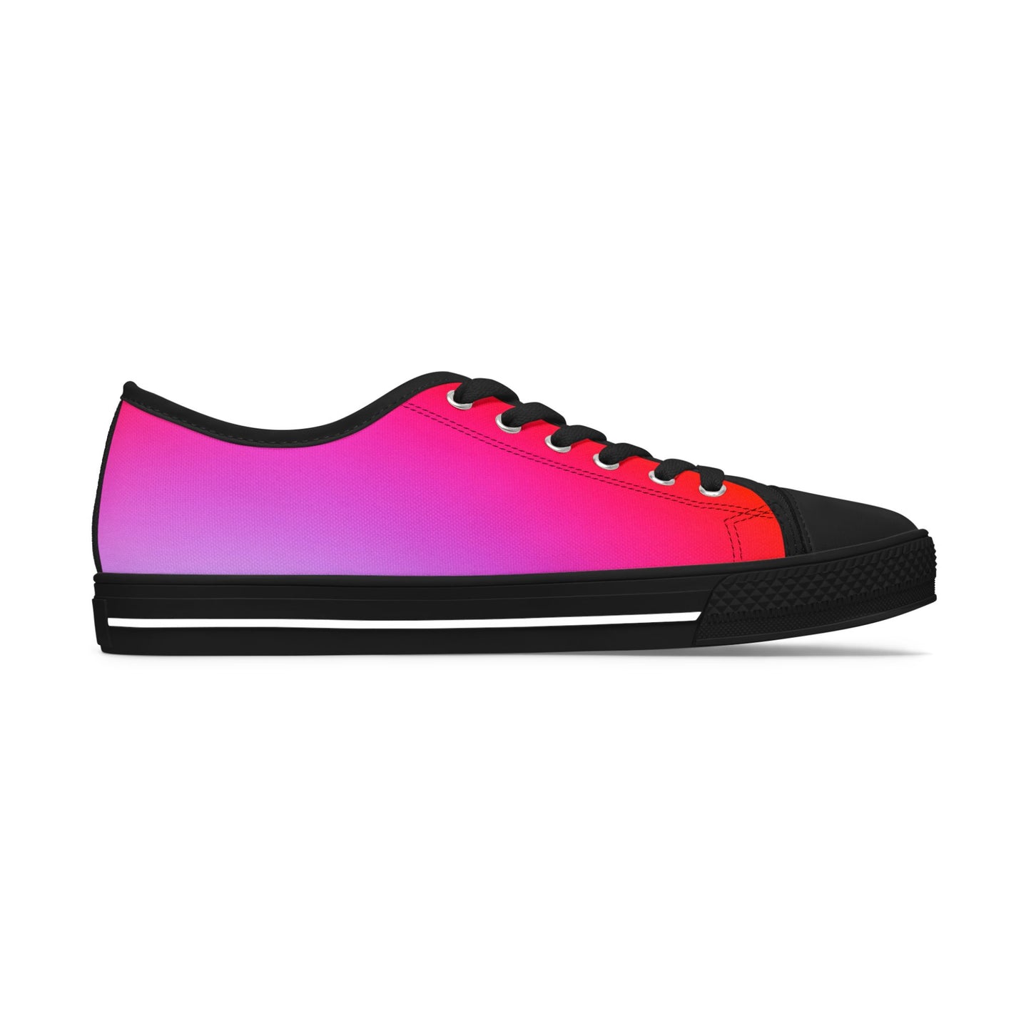 Gradient Women's Low Top Sneakers, Stylish Casual Women Shoes, Trendy Women Sneakers, Cute Summer Footwear, Gift for Her