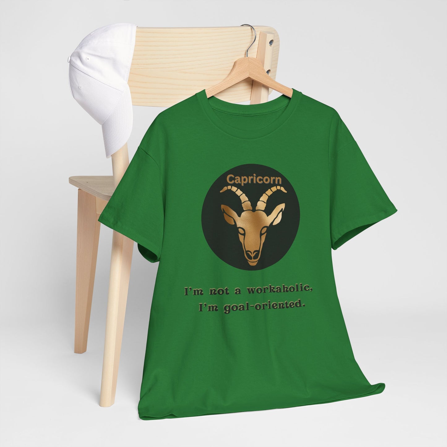 Capricorn T-Shirt, Capricorn Horoscope Gifts, Birth Month Gifts, Zodiac Sign T-Shirt Gifts, Astrology T-Shirt, Unisex Heavy Cotton Tee