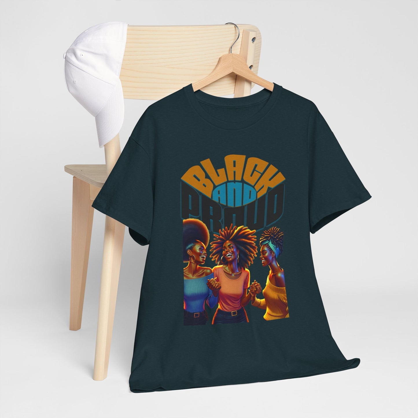 Black and Proud: Sisters United Shirt, Black Culture Shirts, Melanin Power, Black Girl Magic Shirts, African American T-Shirts, Nubian Queens T-Shirts,