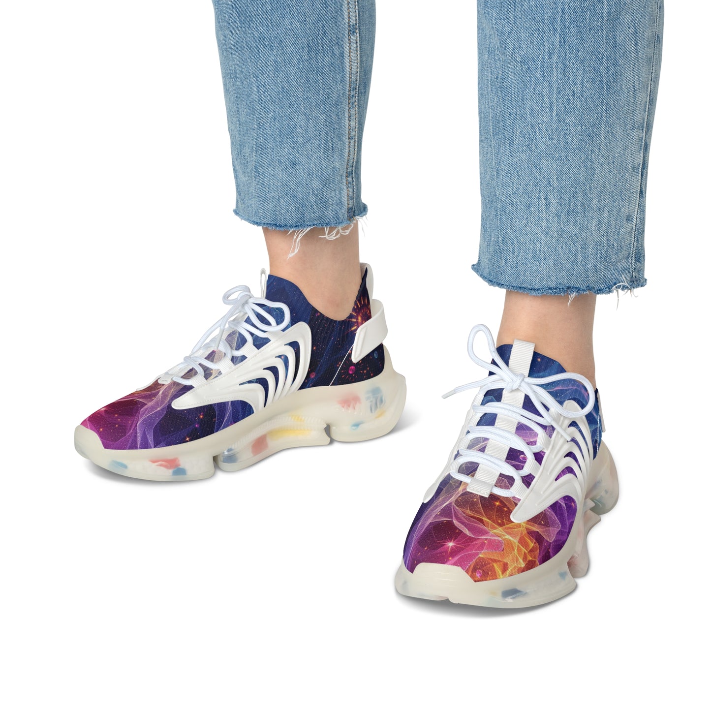 Chic Women's Mesh Sneakers, Trendy Athletic Shoes for Women, Stylish Fashion Sneakers, Fitness Footwear, Perfect for Casual Outings