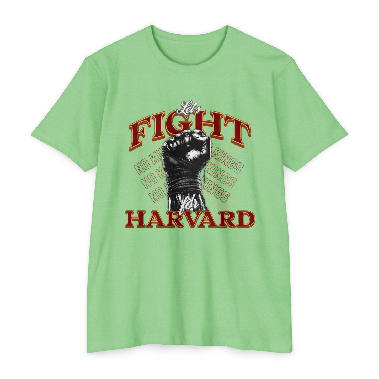 Empowering Fight for Hardvard University T-Shirt | Trump vs. Harvard T-Shirts, Spirit of Democracy, Standing with Hardvard Tee