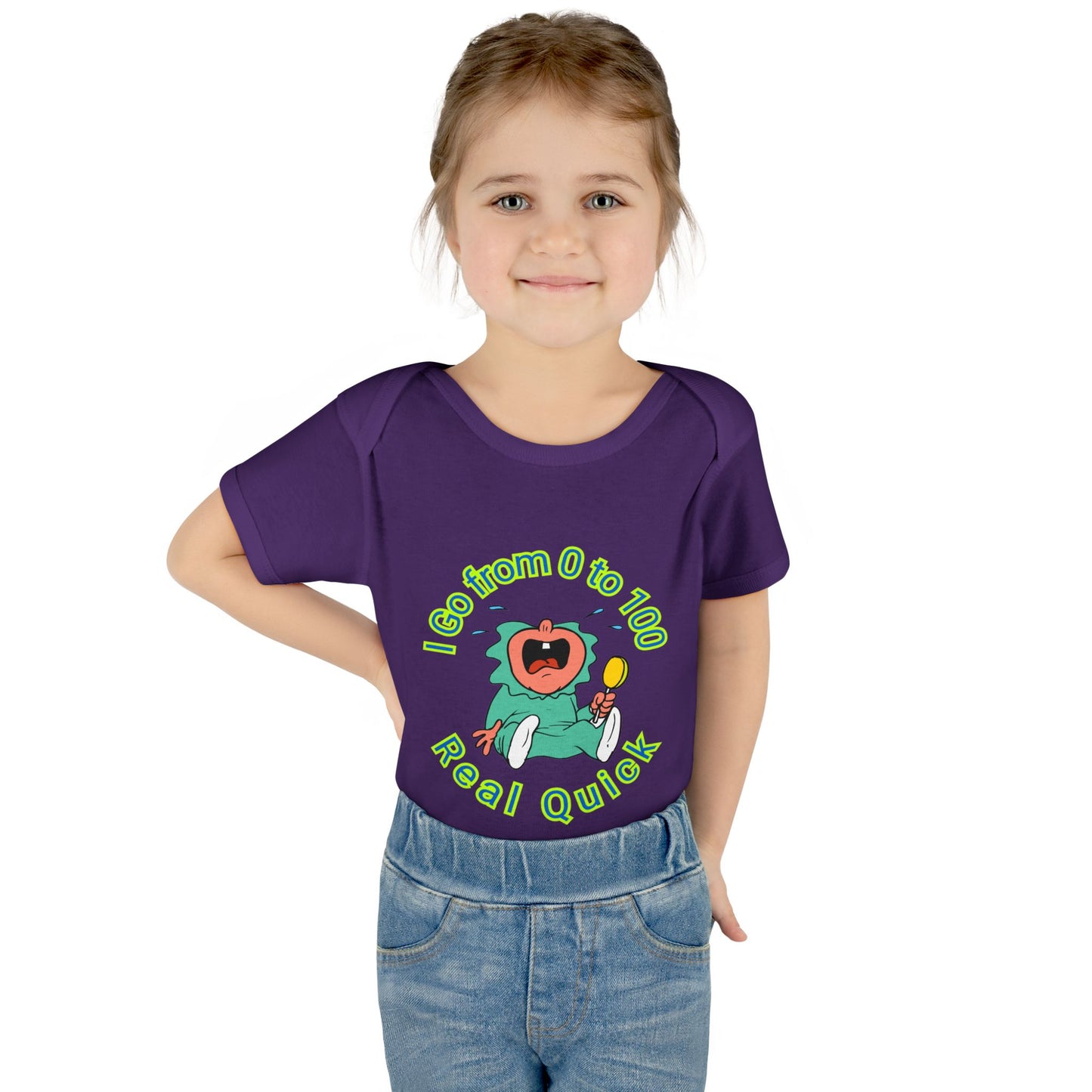 Funny Baby Onesies from 0 to 24 Months, Cute Colorful Baby Onesies for Boy or Girl, From 0 to 100 Real Quick, Newborn Baby Shower Gifts