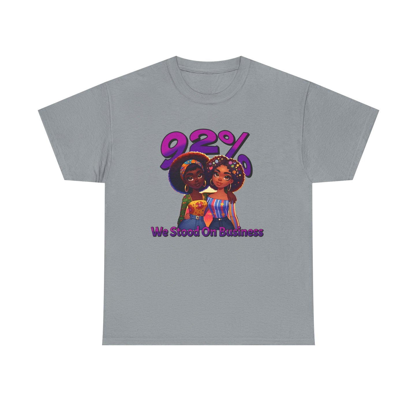 92% Shirt, Save Democracy Shirt, Women Empowerment, Black Woman T-Shirt, Juneteenth Shirt, Black Girl Melanin Shirt, 92 Percenter