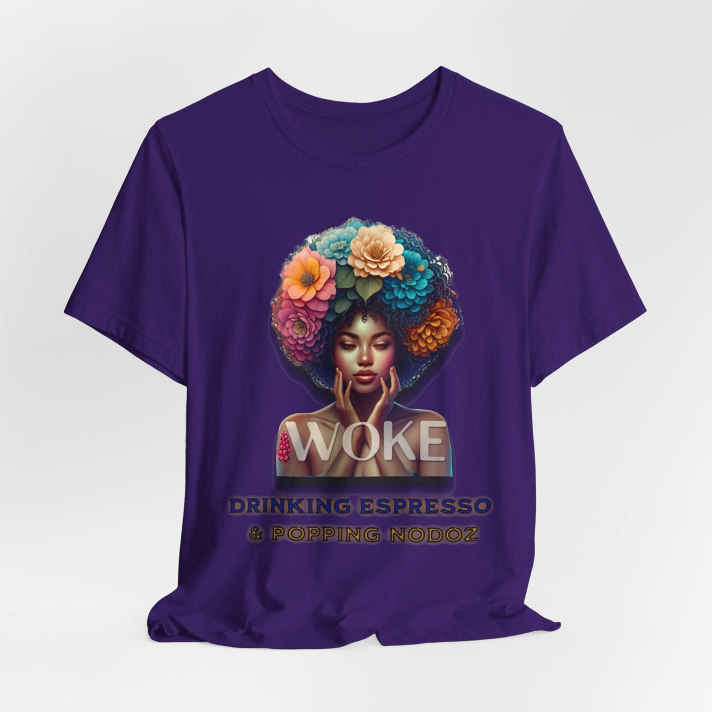 Woke Because We Can't Sleep on our Government, 92% Black Woman's Power Shirt, Melanin Women T-Shirts, Black Girl Magic T-Shirts,