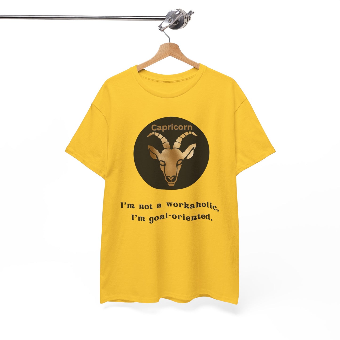 Capricorn T-Shirt, Capricorn Horoscope Gifts, Birth Month Gifts, Zodiac Sign T-Shirt Gifts, Astrology T-Shirt, Unisex Heavy Cotton Tee
