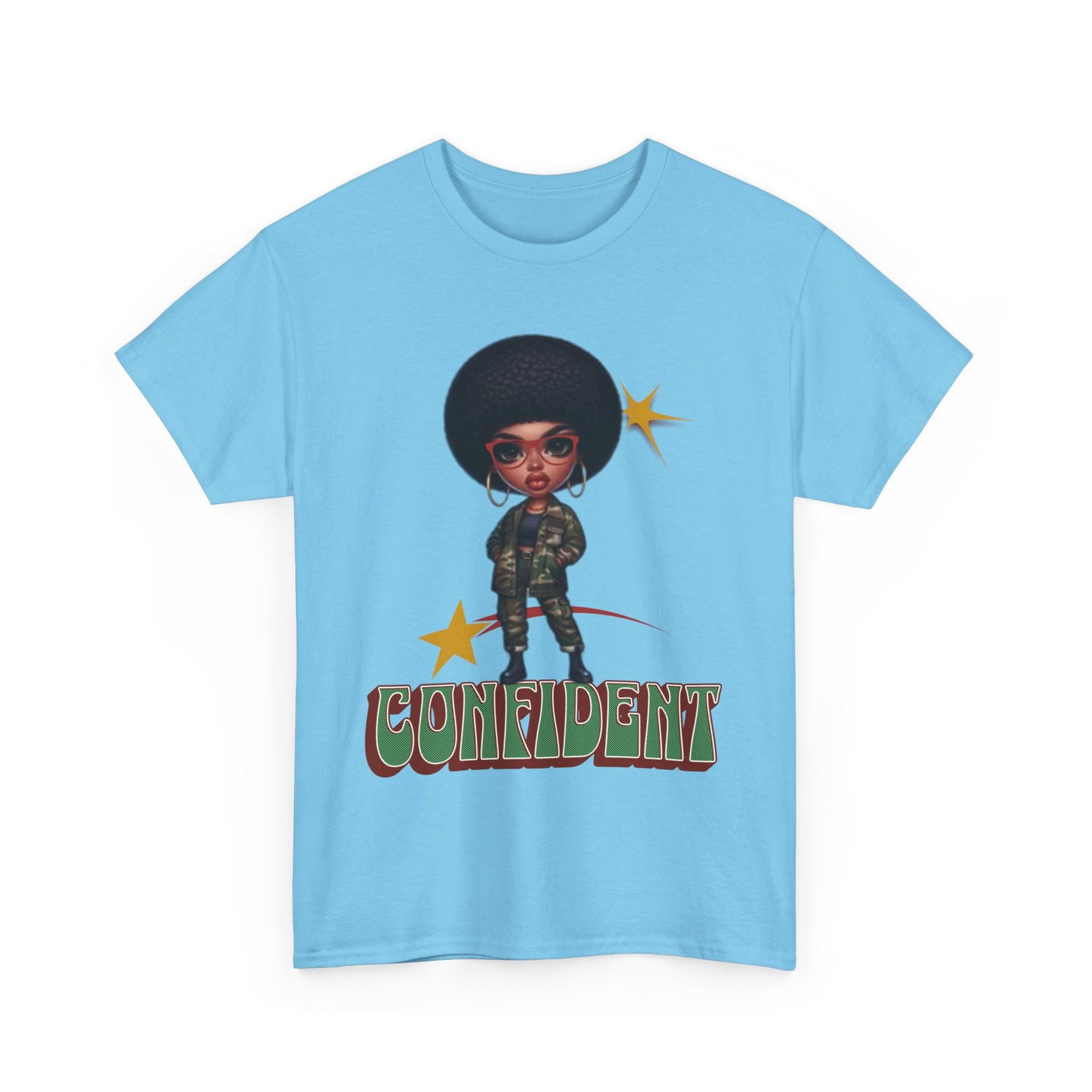 Black Femininity and Individuality, Black Women Confidence Shirt, Melanin Shirt for Black Women, Black Girl Magic T-Shirts, Confident T-Shirt