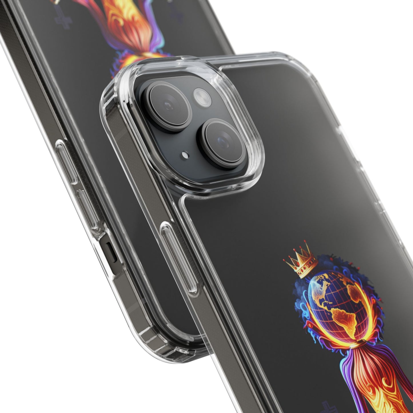 "Heavy is the Head" Clear Cellphone Case Cases, Inspirational Cellphone Case for iPhone and Samsung Phones, Custom Cellphone Case