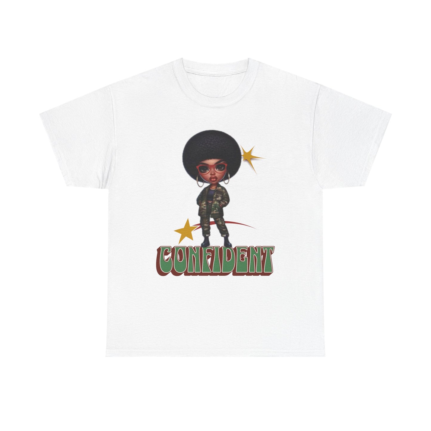 Black Femininity and Individuality, Black Women Confidence Shirt, Melanin Shirt for Black Women, Black Girl Magic T-Shirts, Confident T-Shirt