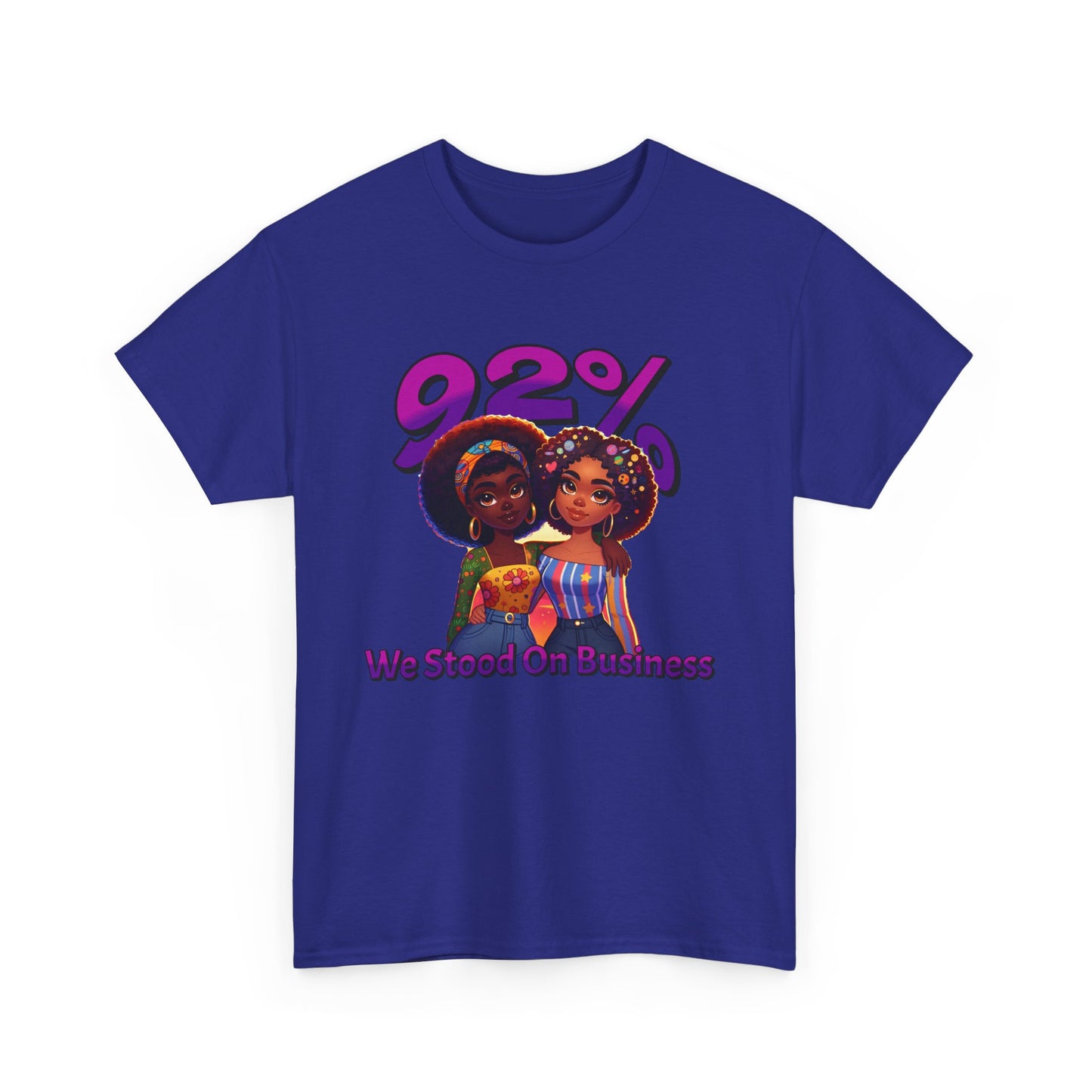 92% Shirt, Save Democracy Shirt, Women Empowerment, Black Woman T-Shirt, Juneteenth Shirt, Black Girl Melanin Shirt, 92 Percenter