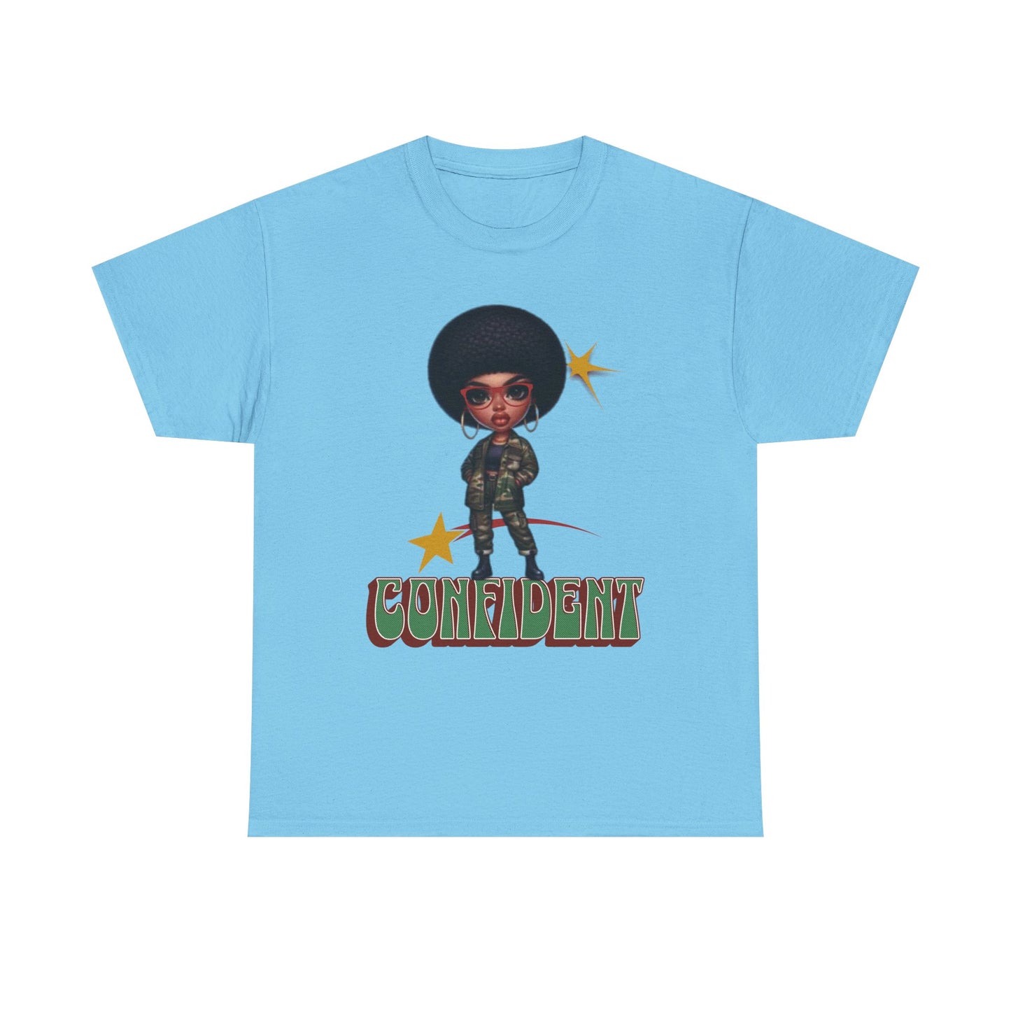 Black Femininity and Individuality, Black Women Confidence Shirt, Melanin Shirt for Black Women, Black Girl Magic T-Shirts, Confident T-Shirt