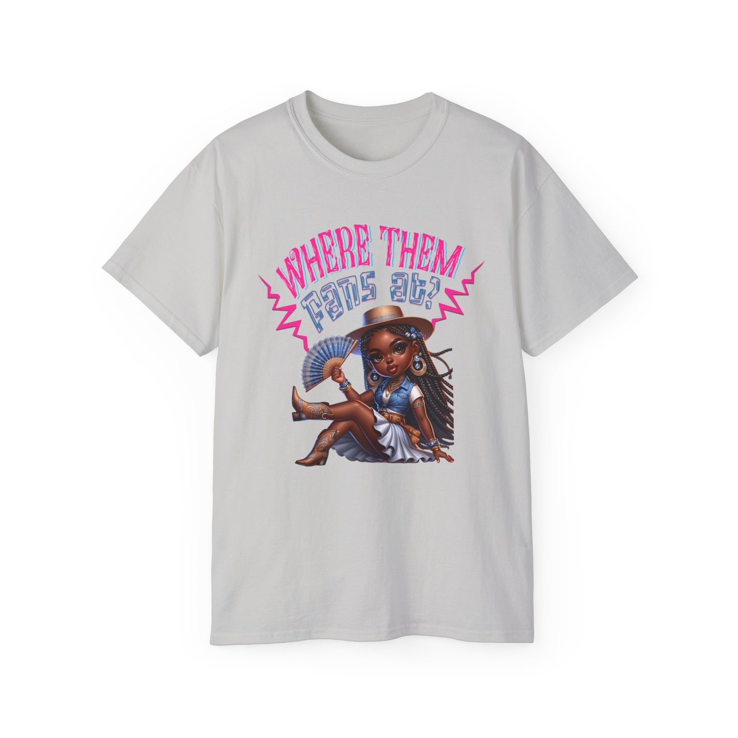 Where Them Fans At? Summer Vibes Boot on The Ground Craze, Fun Tee for Latest Dance Crave Boots on the Ground Music Lovers