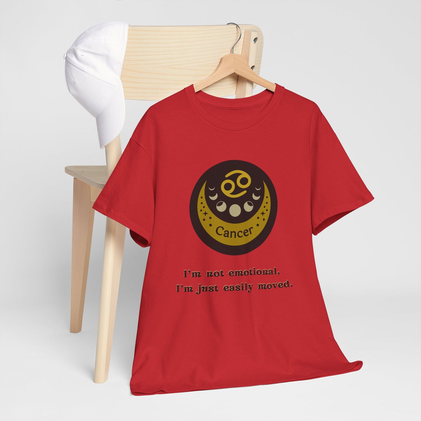 Cancer T-Shirt, Cancer Horoscope Gifts, Birth Month Gifts, Zodiac Sign T-Shirt Gifts, Astrology T-Shirt, Unisex Heavy Cotton Tee, Gift for a Cancer Horoscope