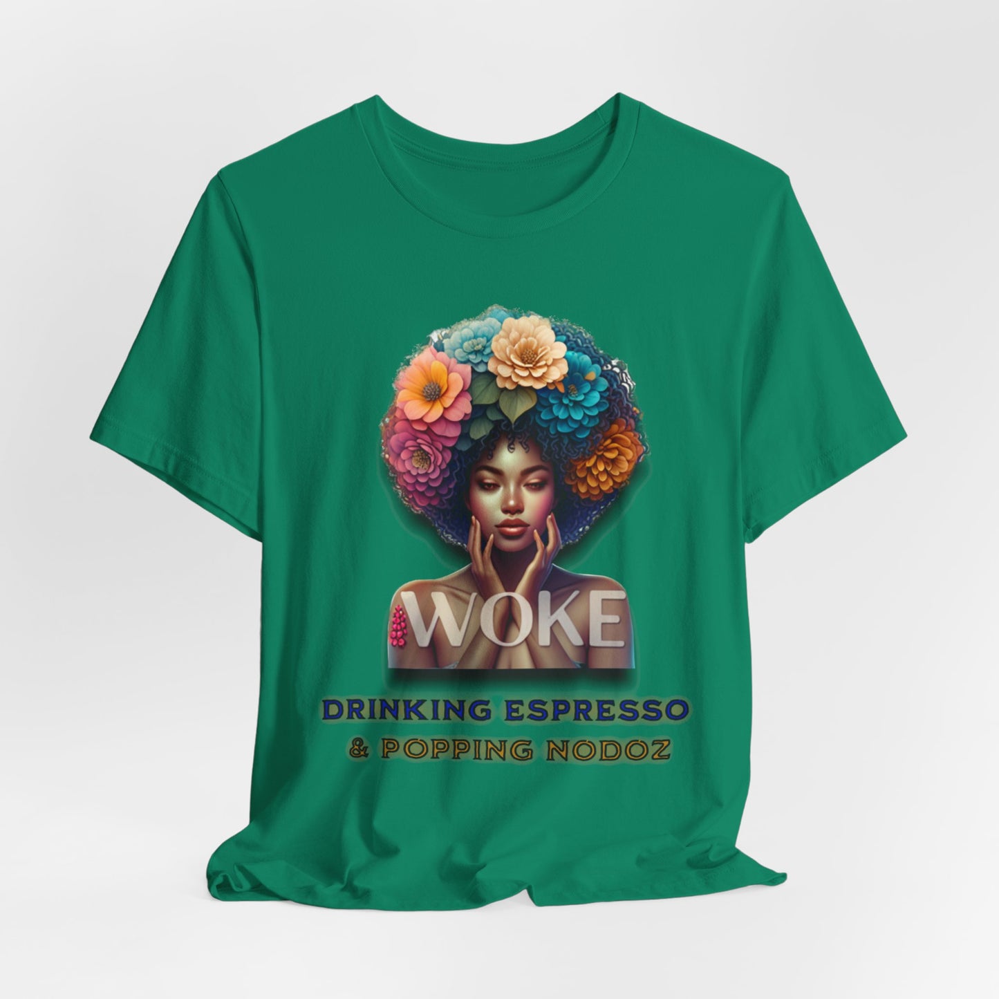 Woke Because We Can't Sleep on our Government, 92% Black Woman's Power Shirt, Melanin Women T-Shirts, Black Girl Magic T-Shirts,