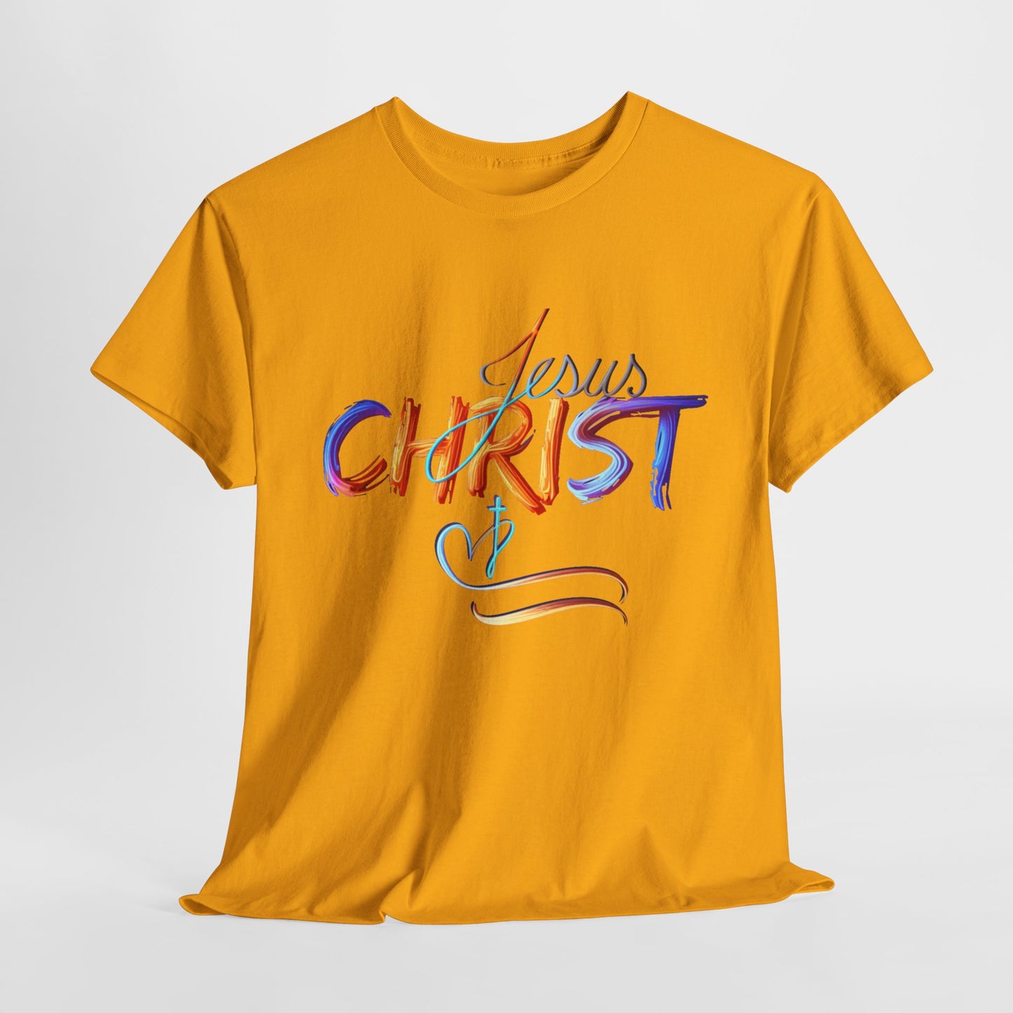 Jesus Christ Shirt, Faith & Light T-shirt, Christian Apparel, Bold Christian Graphics, Christian Gift, Faith-Based Art, Gospel Merchandise