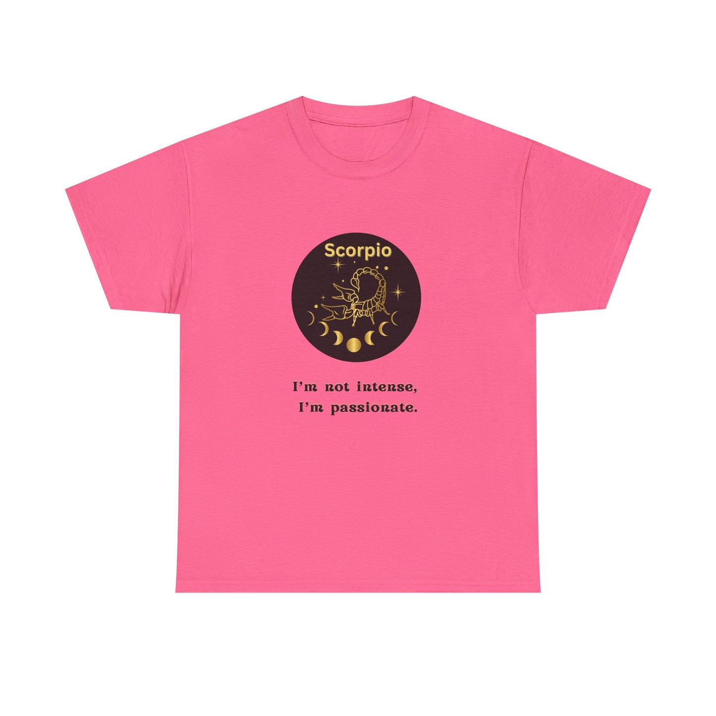 Scorpio T-Shirt, Scorpio Horoscope Gifts, Birth Month Gifts, Zodiac Sign T-Shirt Gifts, Astrology T-Shirt, Unisex Heavy Cotton Tee
