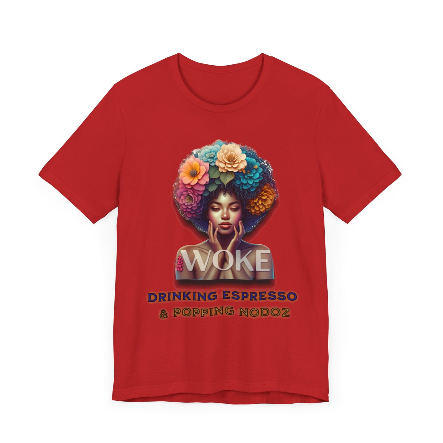 Woke Because We Can't Sleep on our Government, 92% Black Woman's Power Shirt, Melanin Women T-Shirts, Black Girl Magic T-Shirts,