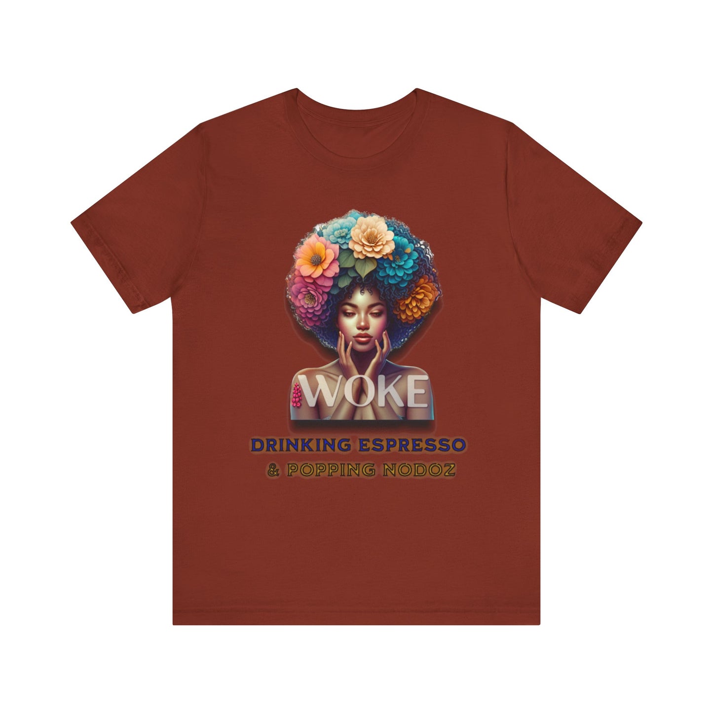 Woke Because We Can't Sleep on our Government, 92% Black Woman's Power Shirt, Melanin Women T-Shirts, Black Girl Magic T-Shirts,