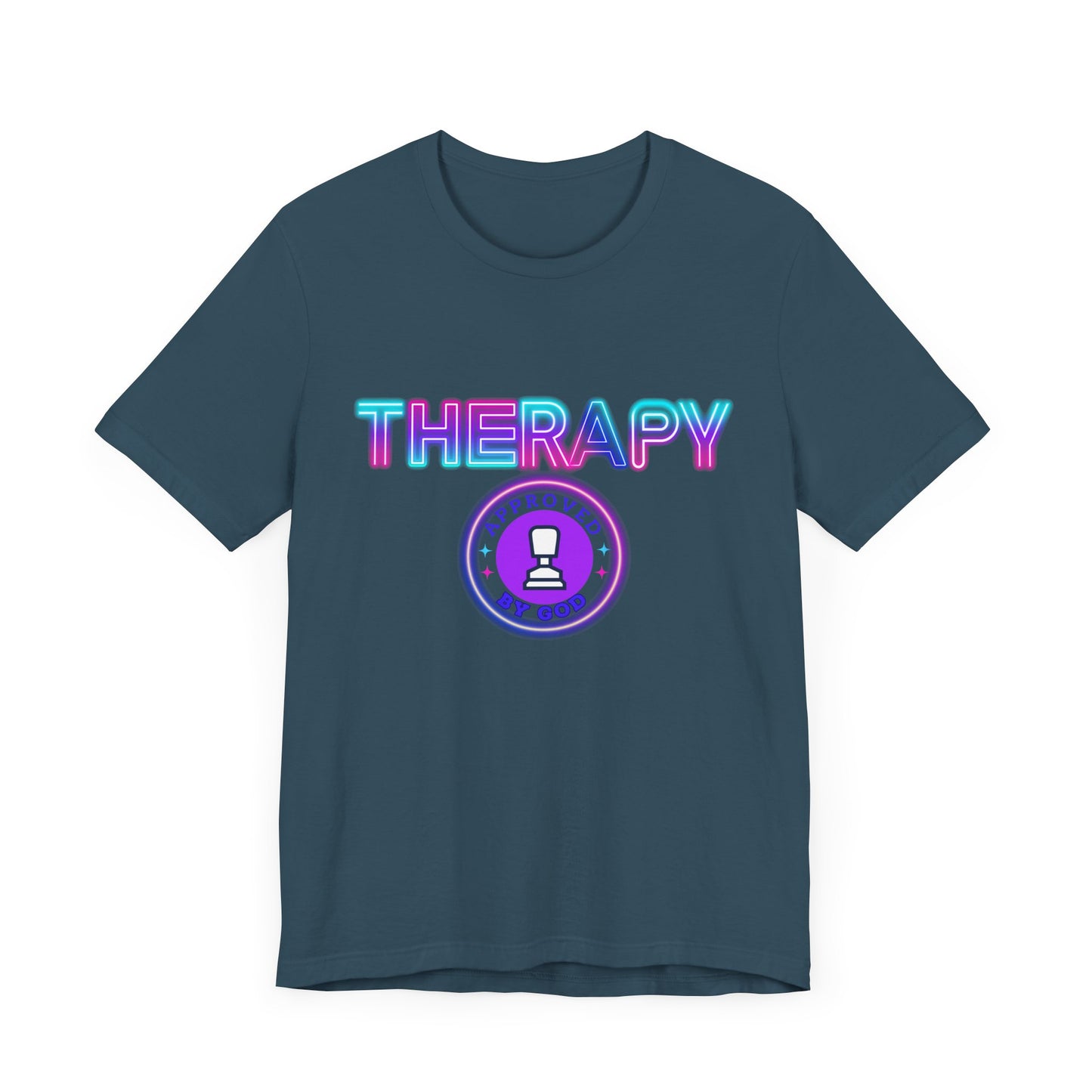 Mental Health Shirts, Mental Health Care Gifts, Inspirational Shirts, Therapy T-shirts, Therapy Works, Motivational T-Shirts, Religious Tees