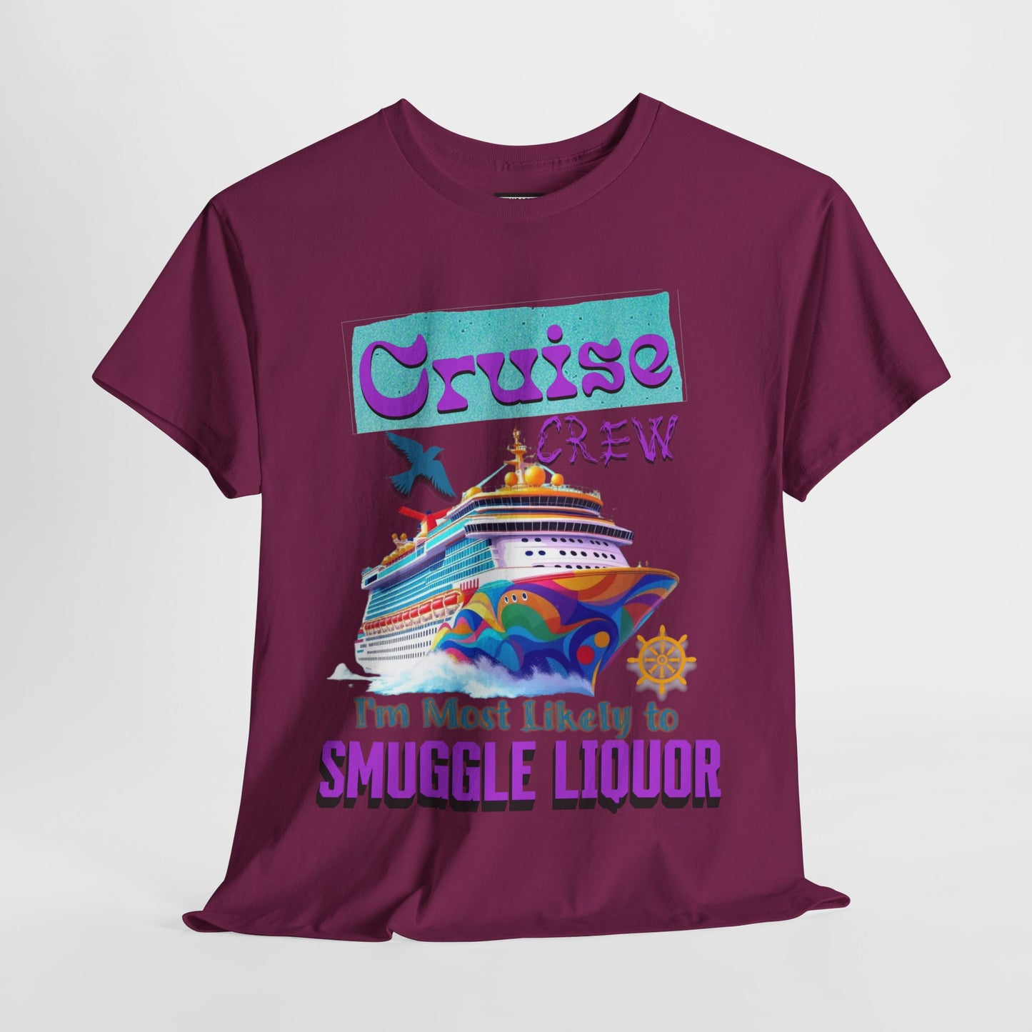 Cruise Crew Tee - Fun Cruise Vacation Shirt, Unisex Cotton T-Shirt, Summer Holiday Apparel, Perfect Gift for Cruise Travelers, Cruise Enthusiasts