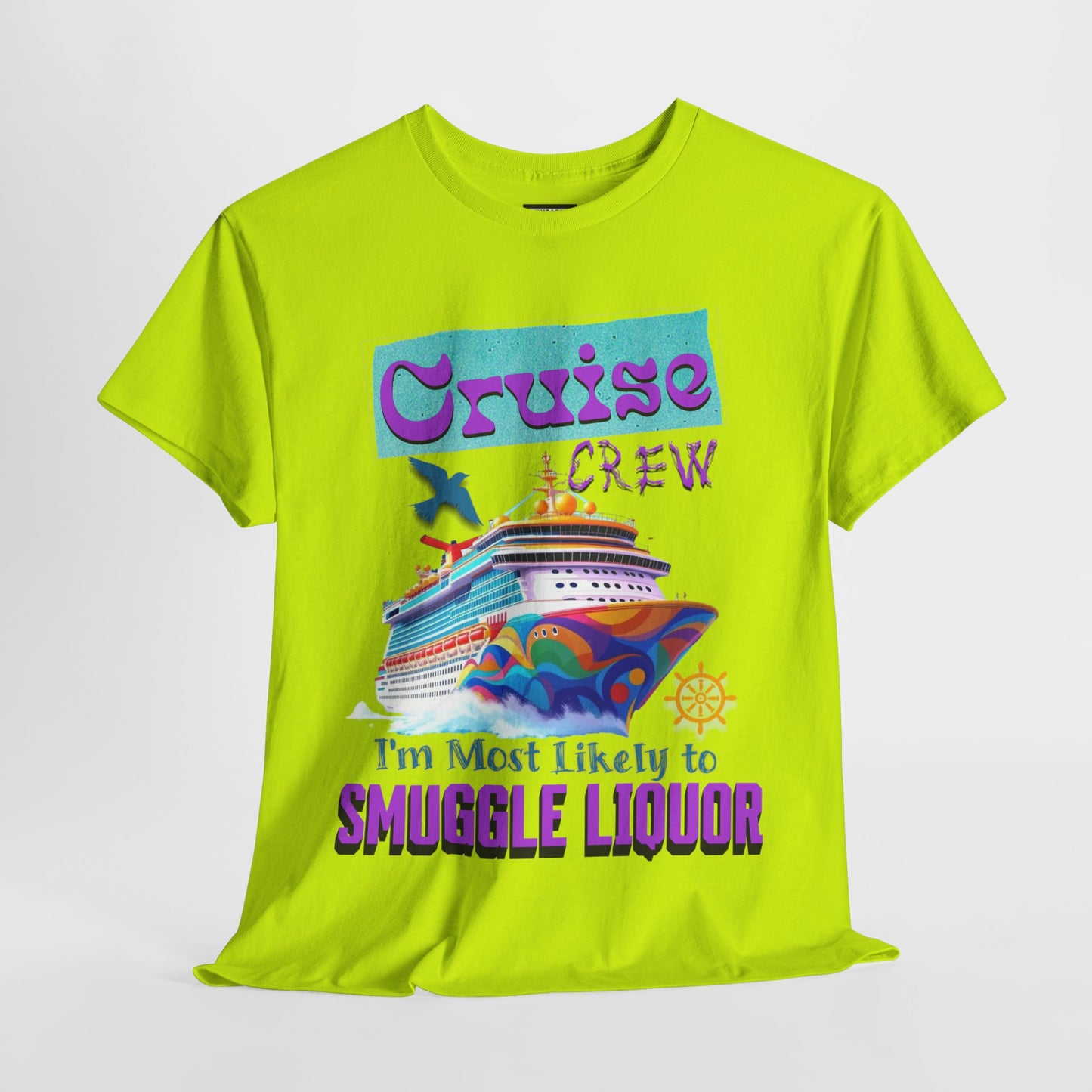 Cruise Crew Tee - Fun Cruise Vacation Shirt, Unisex Cotton T-Shirt, Summer Holiday Apparel, Perfect Gift for Cruise Travelers, Cruise Enthusiasts