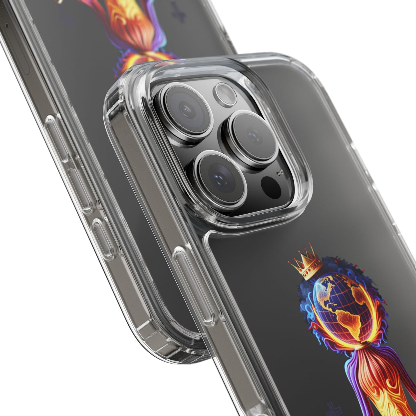 "Heavy is the Head" Clear Cellphone Case Cases, Inspirational Cellphone Case for iPhone and Samsung Phones, Custom Cellphone Case