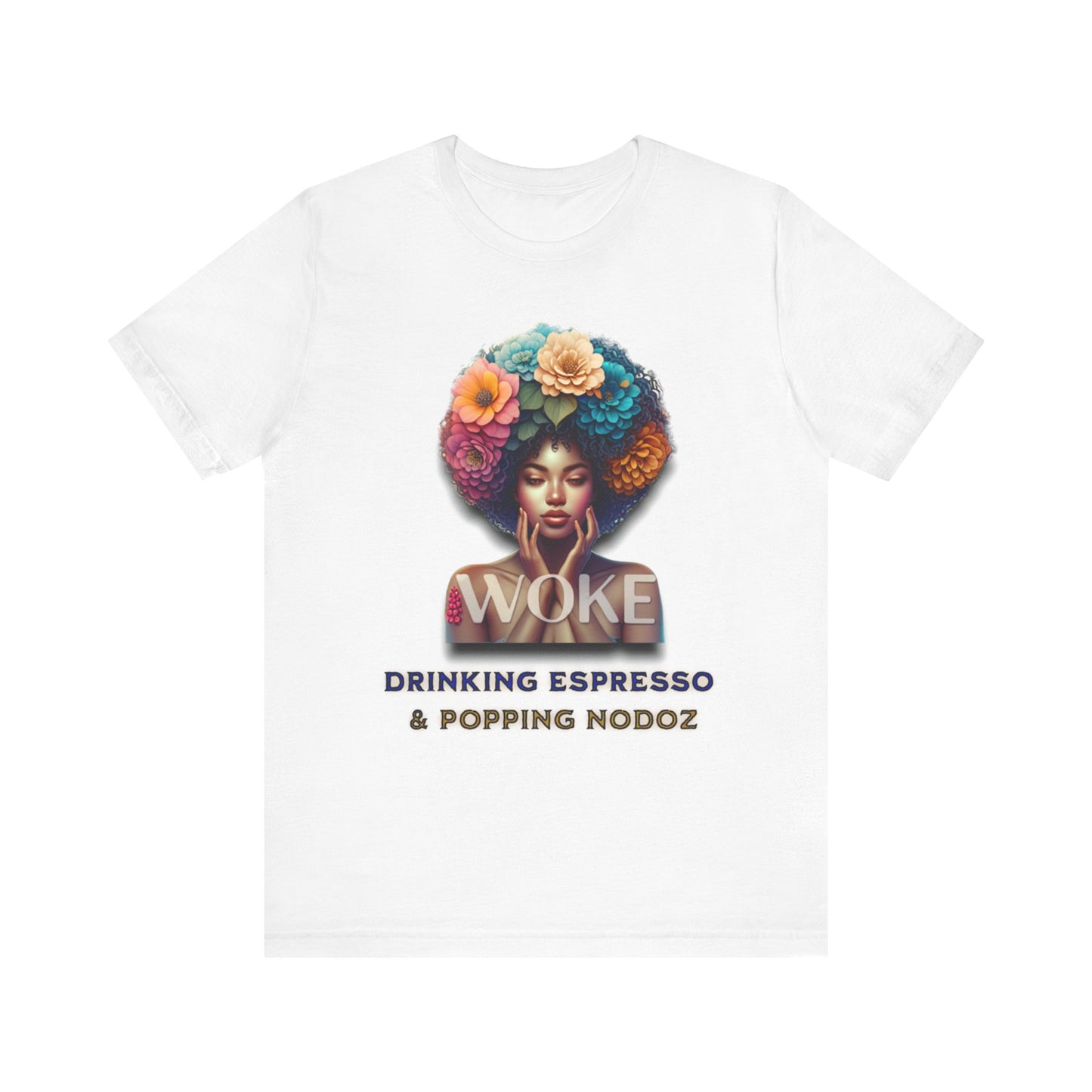 Woke Because We Can't Sleep on our Government, 92% Black Woman's Power Shirt, Melanin Women T-Shirts, Black Girl Magic T-Shirts,