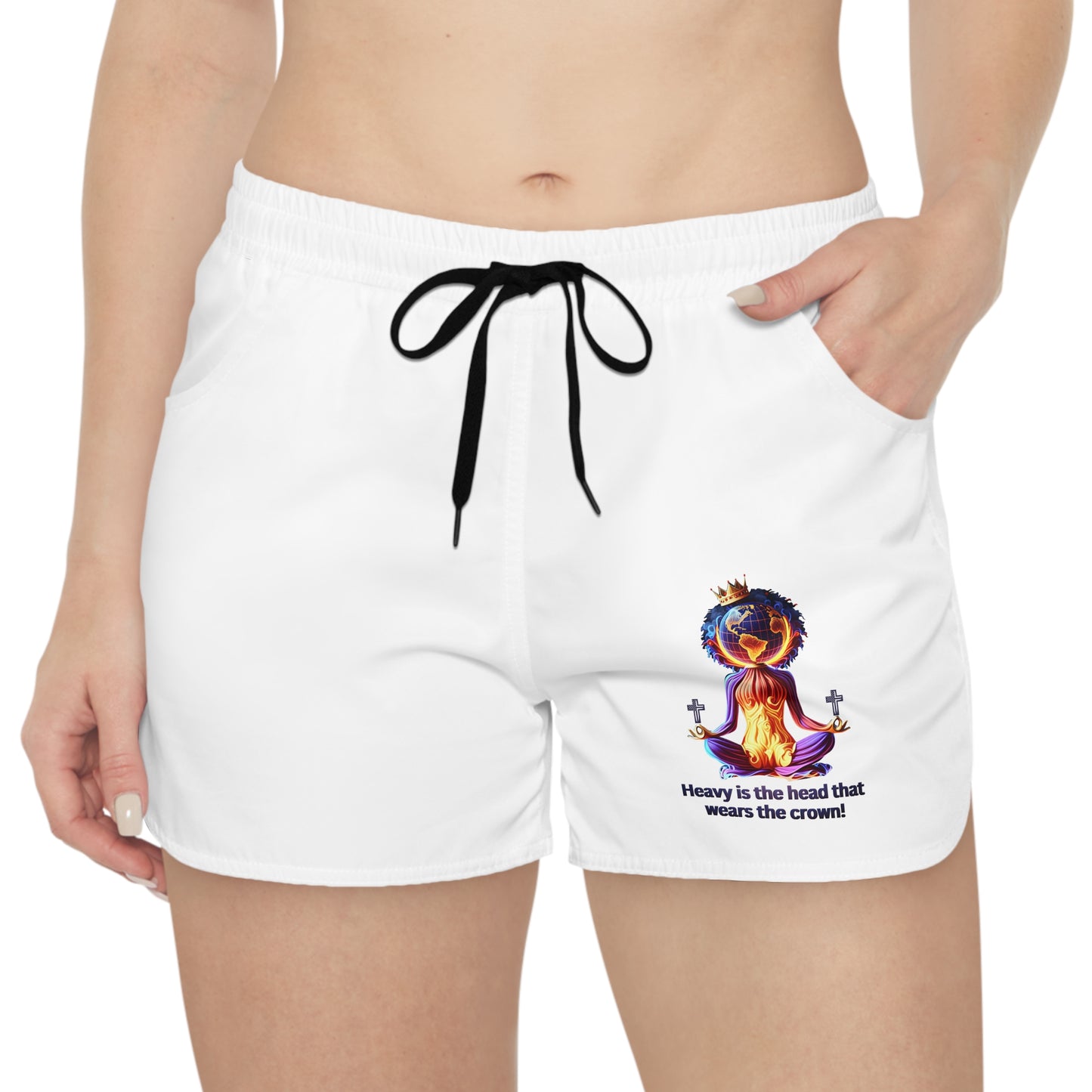 Heavy is the Head, Who Wears the Crown Lightweight Shorts of Strength – Inspired by Perseverance and Determination