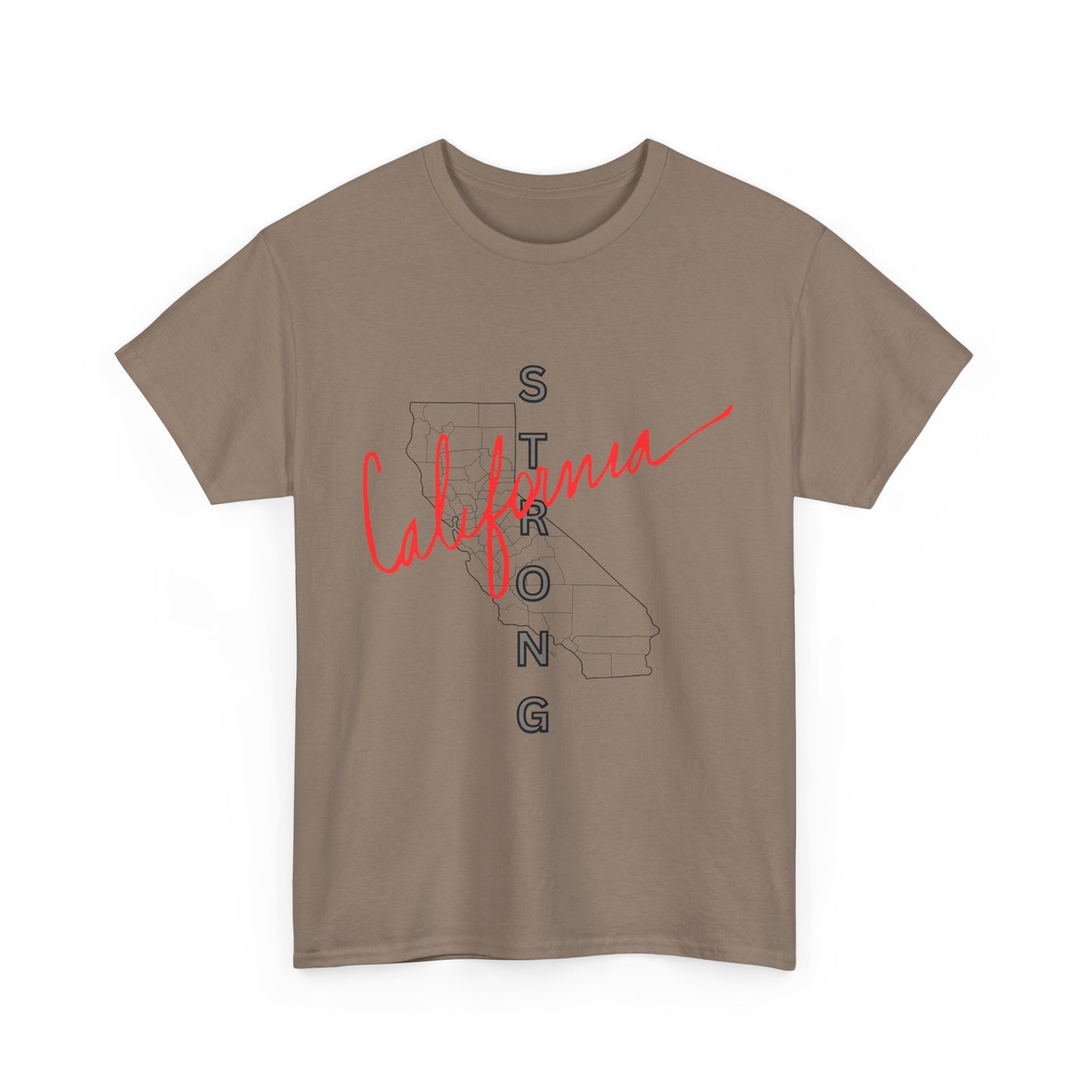 California is Strong, Standing up for California, California T-Shirt for Resilience, Californians are United and Resilient, We will Rebuild our Cities