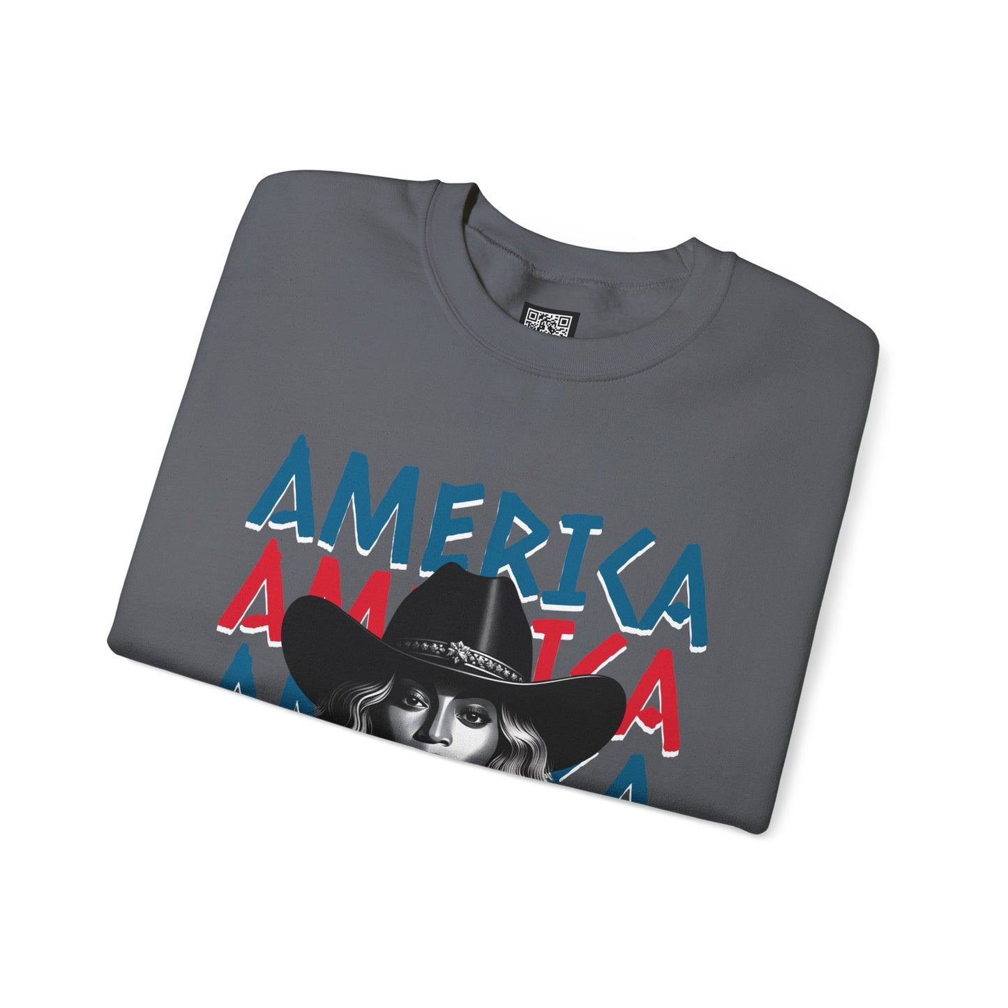 America Graphic Crewneck Sweatshirt, Beyonce America We Have a Problem, Fan Merchandise for Beyonce, Unisex Gildan Sweatshirts