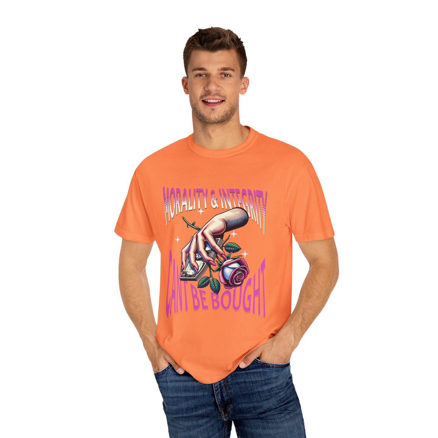 Morality & Integrity Can’t Be Bought T-Shirts, Inspirational T-Shirts, Unisex Morality Shirts, Motivational Shirts for a Gift, Integrity Shirts