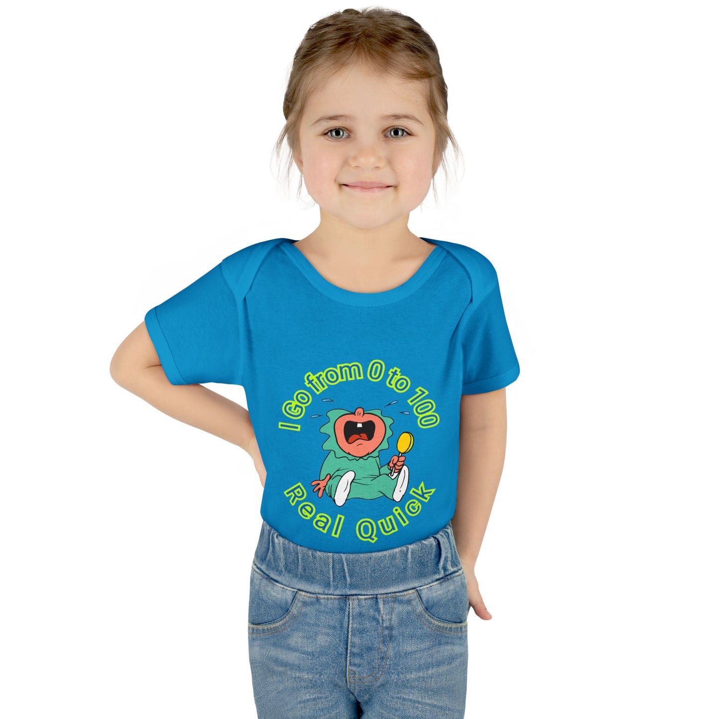 Funny Baby Onesies from 0 to 24 Months, Cute Colorful Baby Onesies for Boy or Girl, From 0 to 100 Real Quick, Newborn Baby Shower Gifts