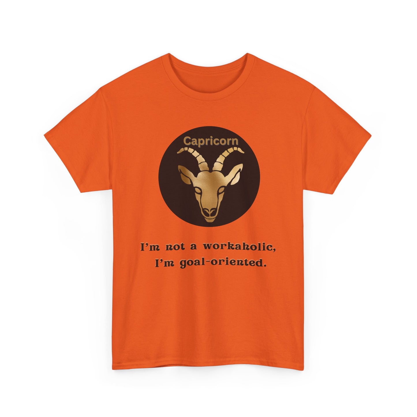 Capricorn T-Shirt, Capricorn Horoscope Gifts, Birth Month Gifts, Zodiac Sign T-Shirt Gifts, Astrology T-Shirt, Unisex Heavy Cotton Tee