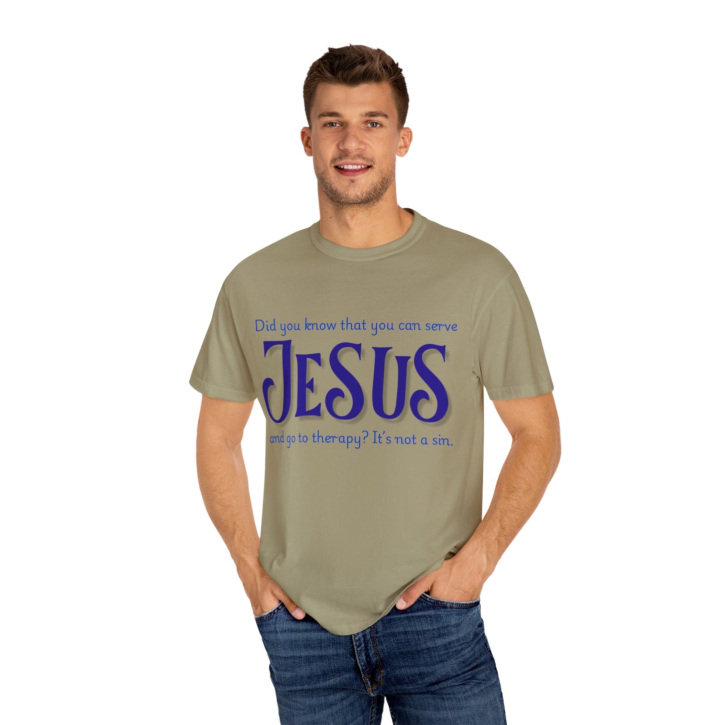 Religious Shirt for Gift, Religious Gift, Inspirational Shirt, Jesus T-Shirt, Christian T-Shirt, Jesus is Love, Unisex, Therapy Shirt, Mental Health Tees