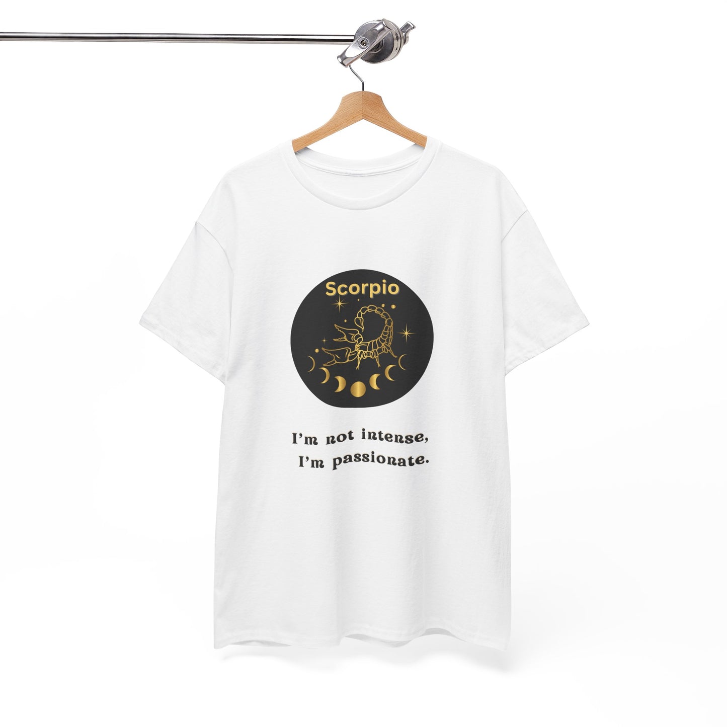 Scorpio T-Shirt, Scorpio Horoscope Gifts, Birth Month Gifts, Zodiac Sign T-Shirt Gifts, Astrology T-Shirt, Unisex Heavy Cotton Tee
