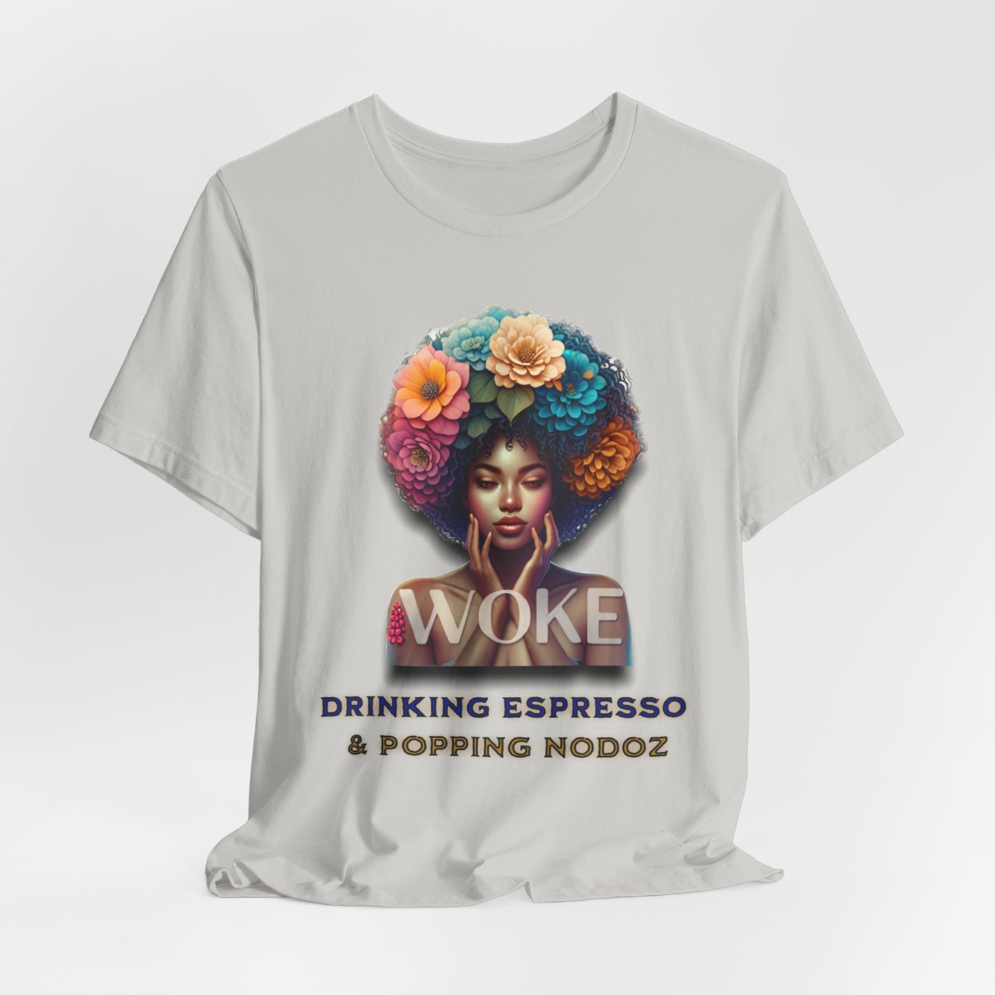 Woke Because We Can't Sleep on our Government, 92% Black Woman's Power Shirt, Melanin Women T-Shirts, Black Girl Magic T-Shirts,