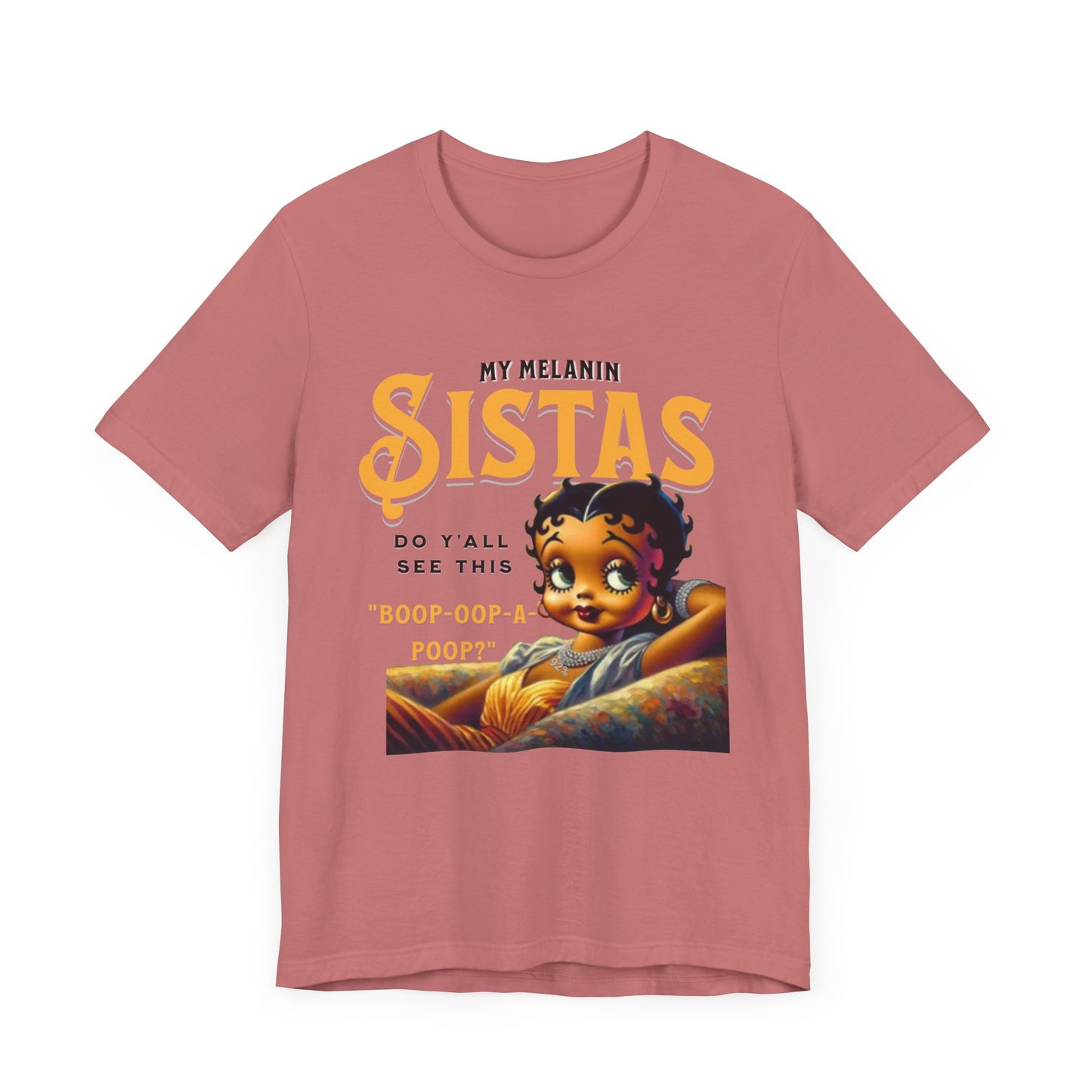 Melanin Betty Boop, 92% Black Woman Shirt, Black Girl Magic Tees, Black Culture T-Shirts, Humorous Betty Boop Shirts, Betty Boop T-Shirts