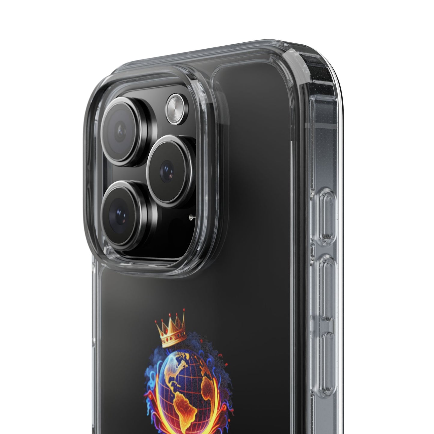 "Heavy is the Head" Clear Cellphone Case Cases, Inspirational Cellphone Case for iPhone and Samsung Phones, Custom Cellphone Case