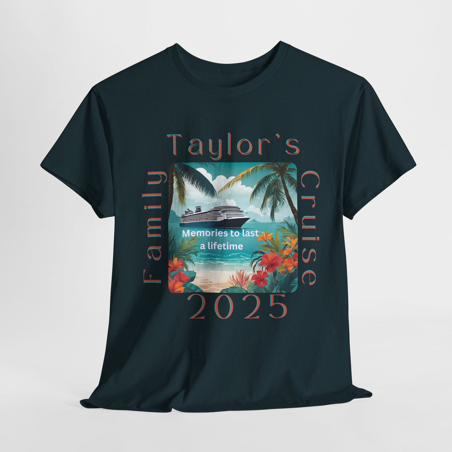 Personalized Cruise Shirt 2025, Cruise Ship T-Shirt, 2025 Cruise T-Shirts, Bon-Voyage Cruise T-shirts, Cruise Vacation Shirt for 2025