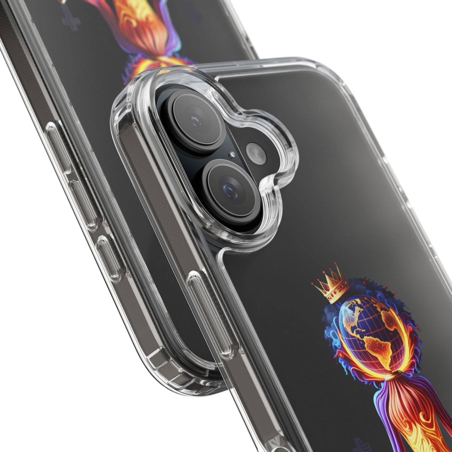 "Heavy is the Head" Clear Cellphone Case Cases, Inspirational Cellphone Case for iPhone and Samsung Phones, Custom Cellphone Case