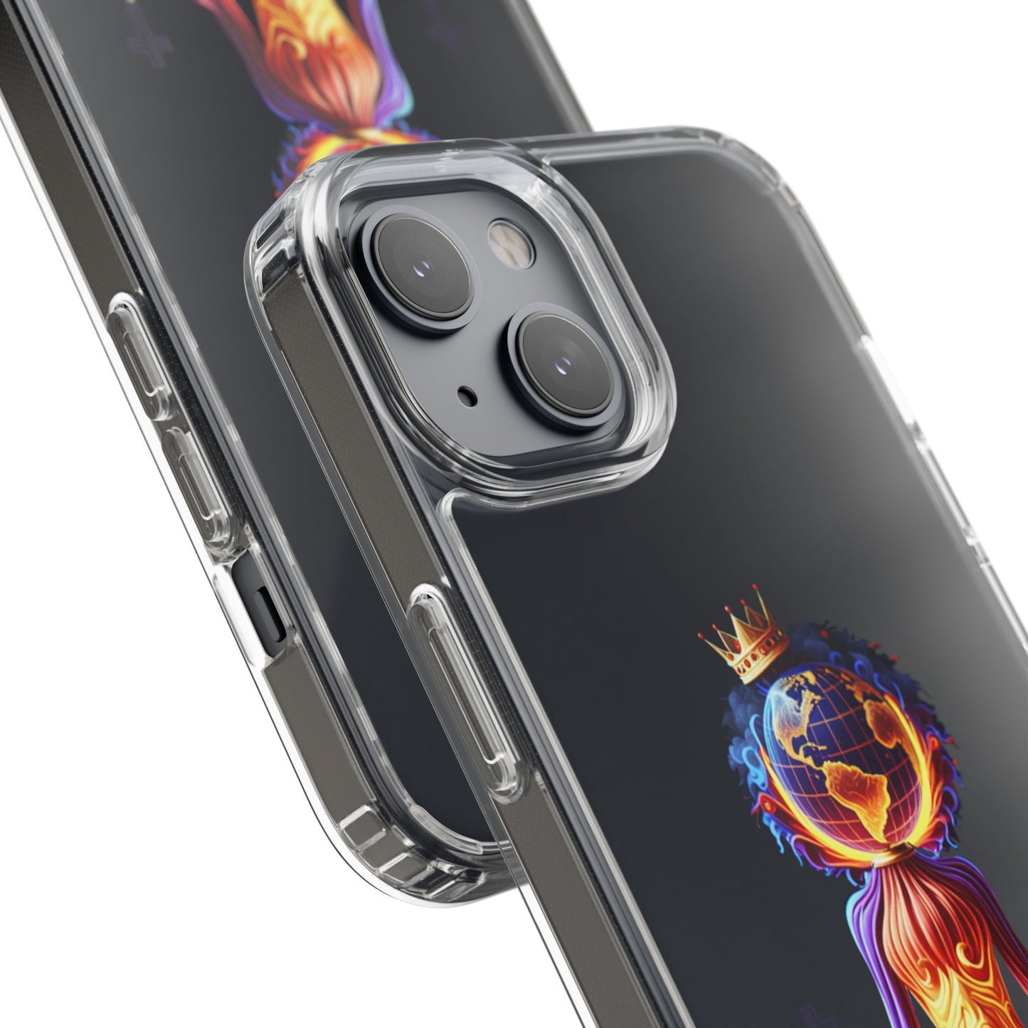 "Heavy is the Head" Clear Cellphone Case Cases, Inspirational Cellphone Case for iPhone and Samsung Phones, Custom Cellphone Case