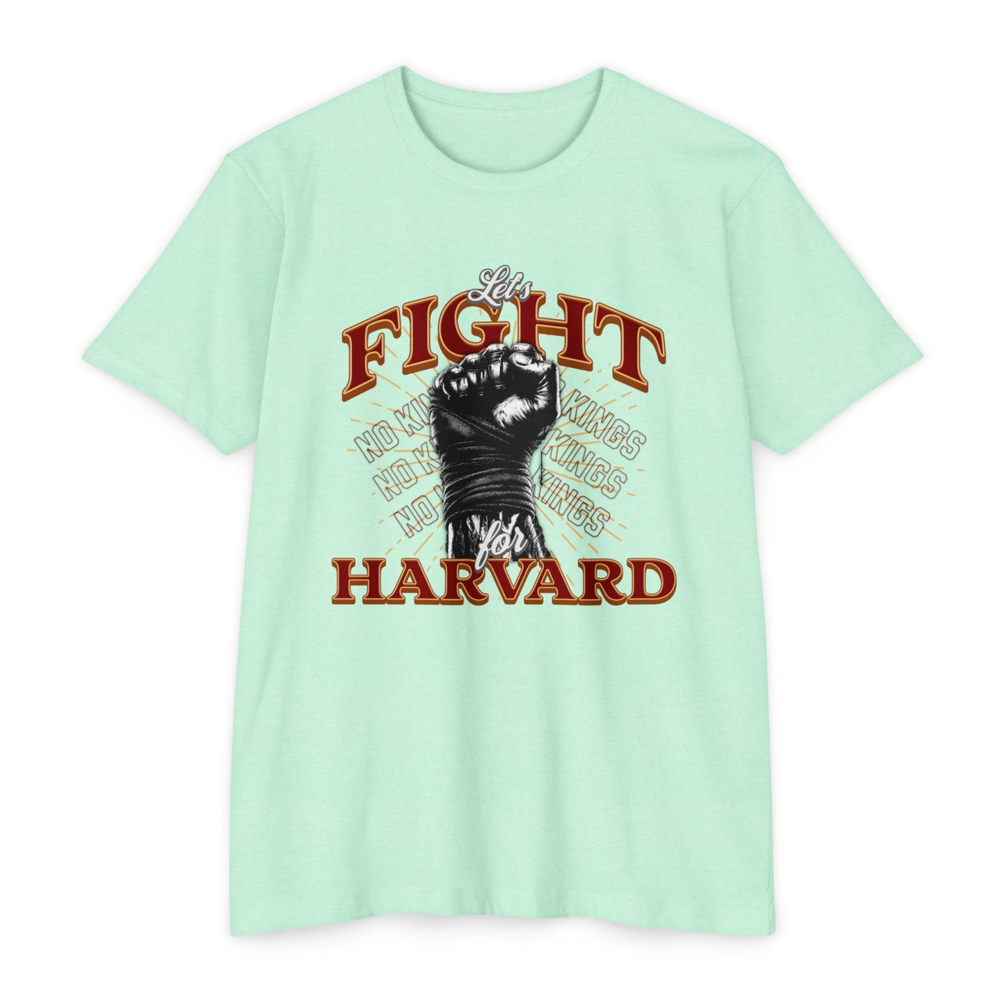 Empowering Fight for Hardvard University T-Shirt | Trump vs. Harvard T-Shirts, Spirit of Democracy, Standing with Hardvard Tee