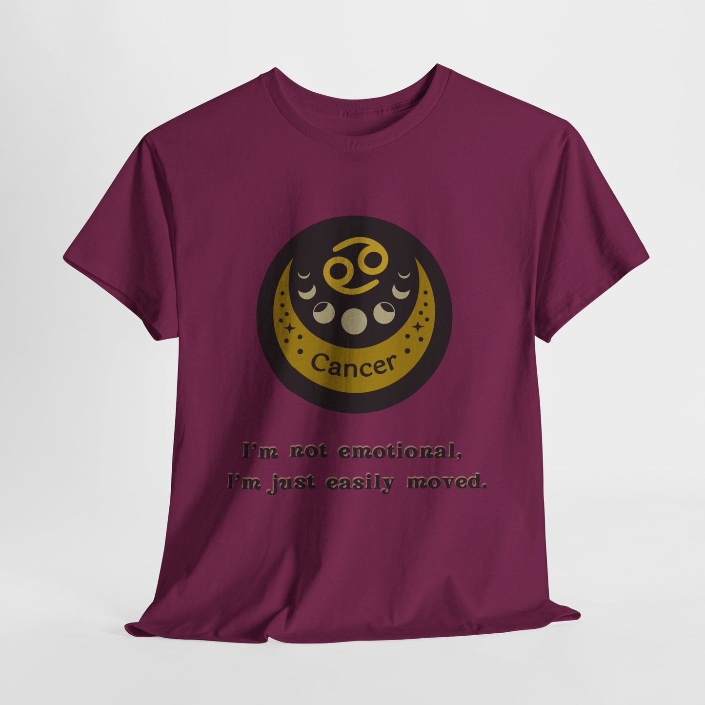 Cancer T-Shirt, Cancer Horoscope Gifts, Birth Month Gifts, Zodiac Sign T-Shirt Gifts, Astrology T-Shirt, Unisex Heavy Cotton Tee, Gift for a Cancer Horoscope