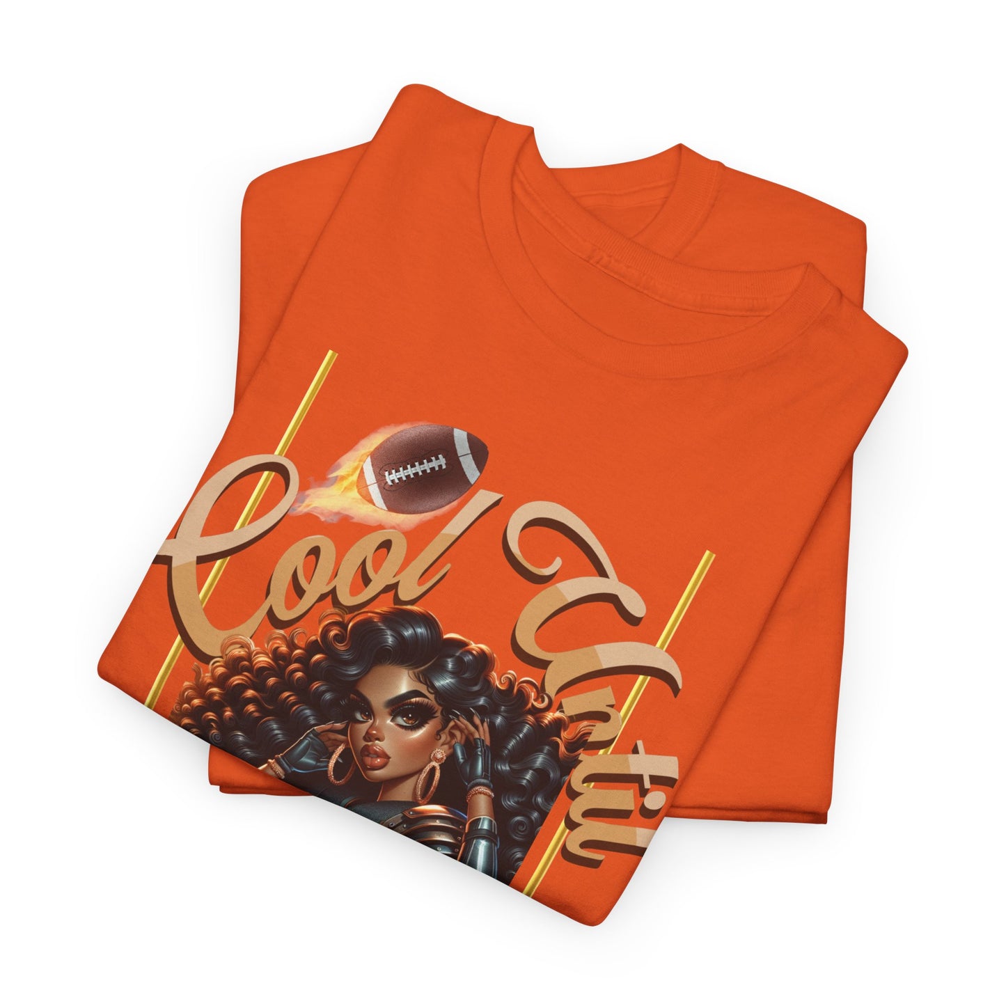 Cool Vibes Kickoff T-Shirt, Game Day Tee, Chic Football Apparel, Football Girl Shirt, Woman Glam Football Shirt, Cute Football Tees, Football Shirts