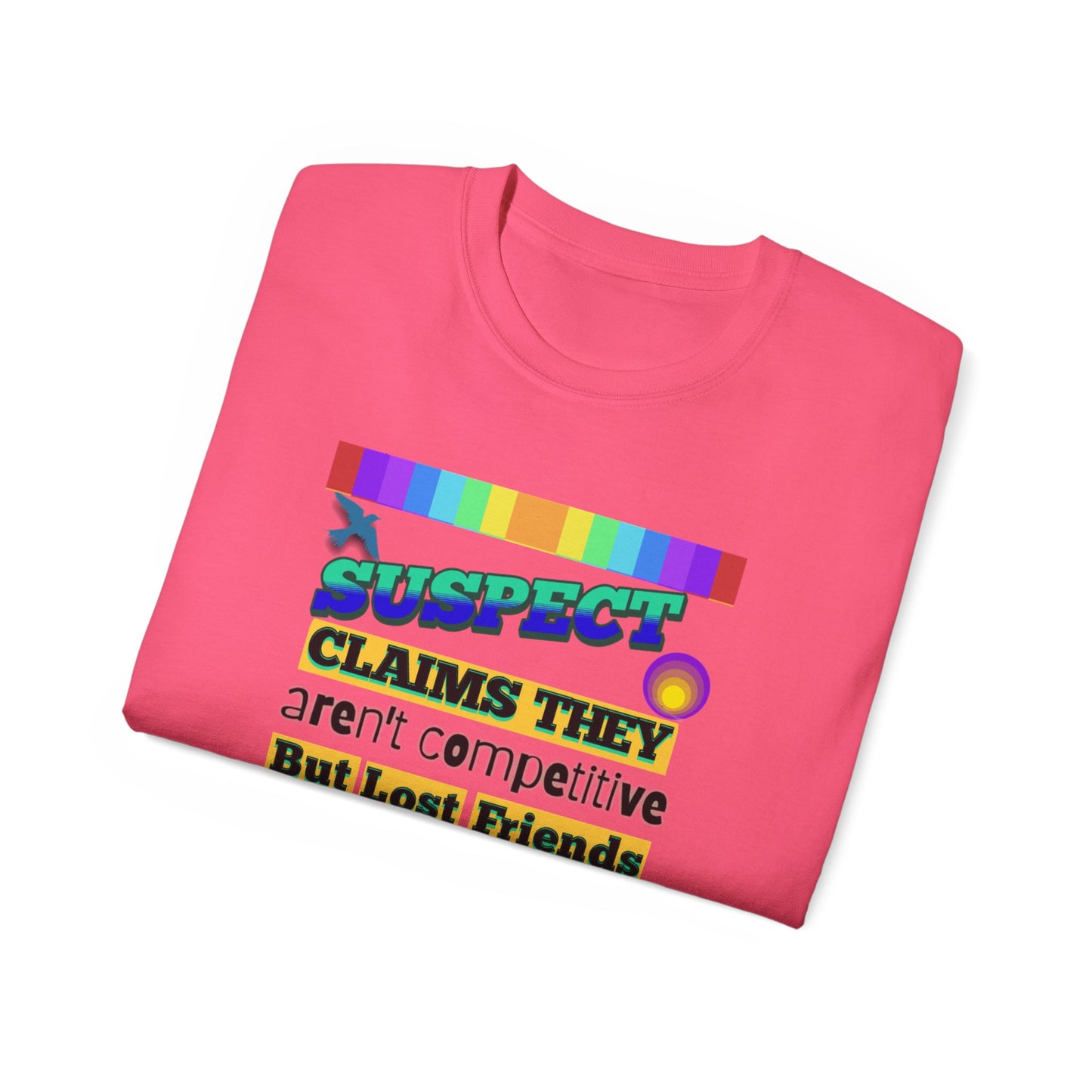 Competitive Spirit Cruise Crew Unisex Tee - Fun Trivia Game Shirt, Gift for Friends, Casual Wear, Family Game Night, Unique Graphic Tee